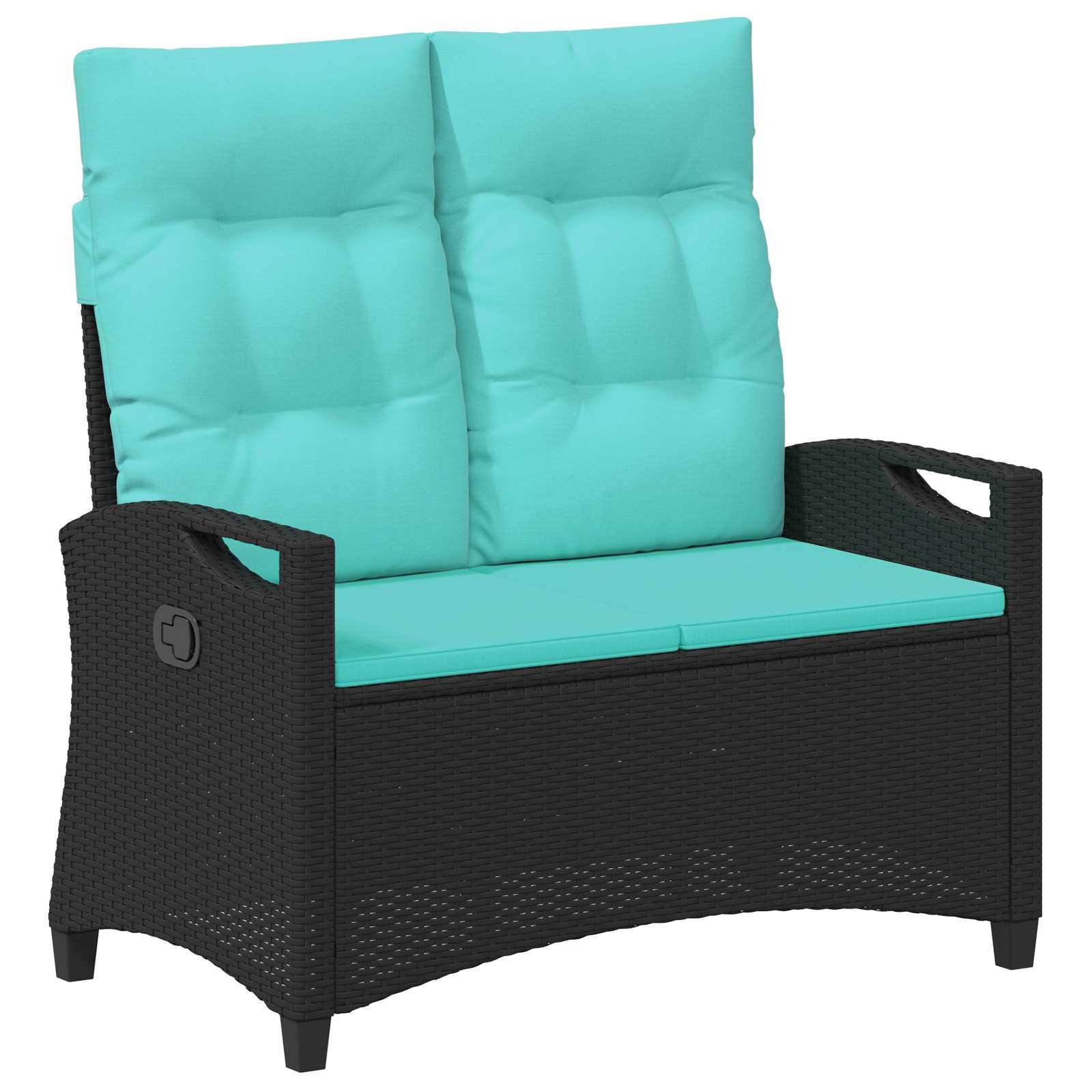 Dārza sols ar spilvenu 105 x 60 x 112 cm tērauds