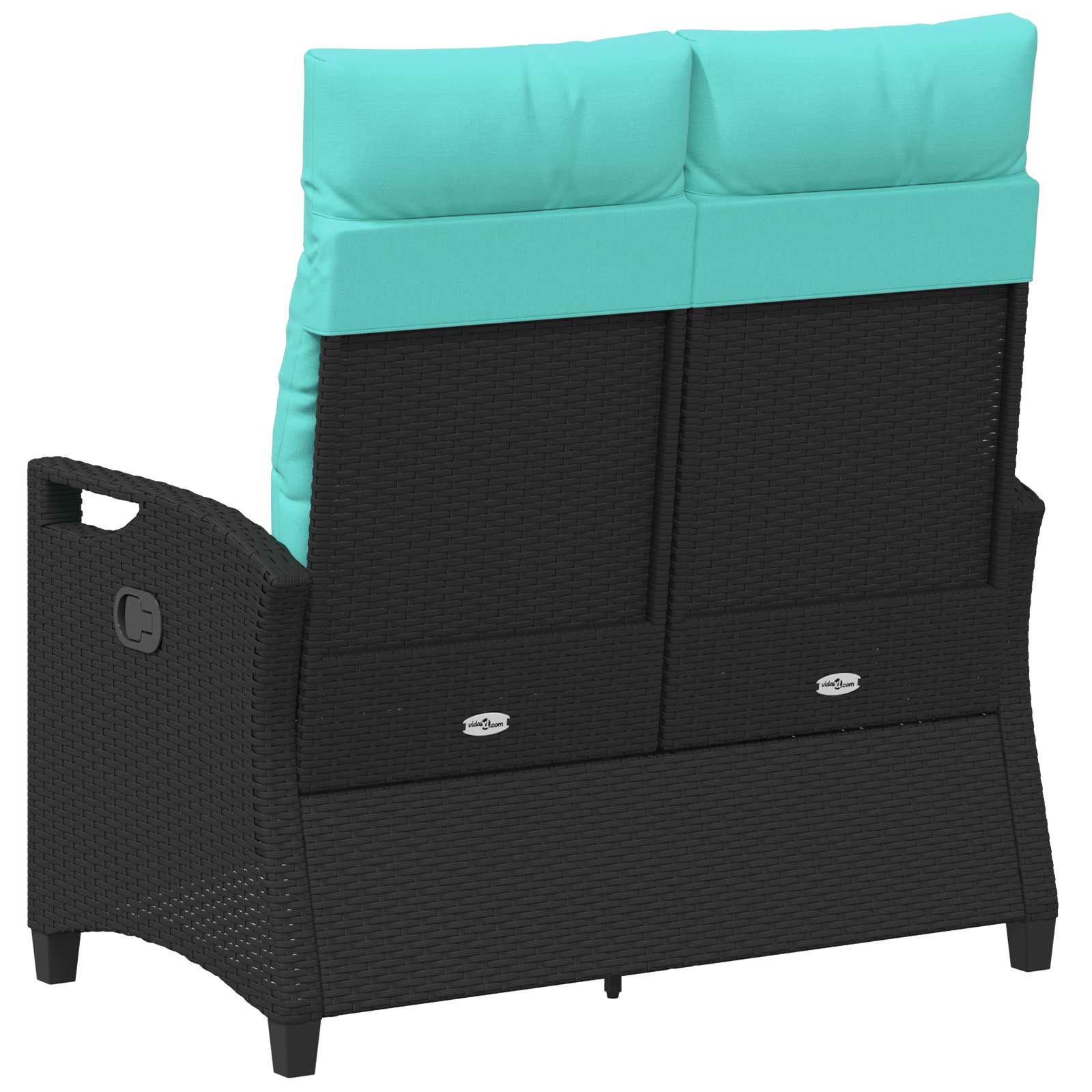 Dārza sols ar spilvenu 105 x 60 x 112 cm tērauds