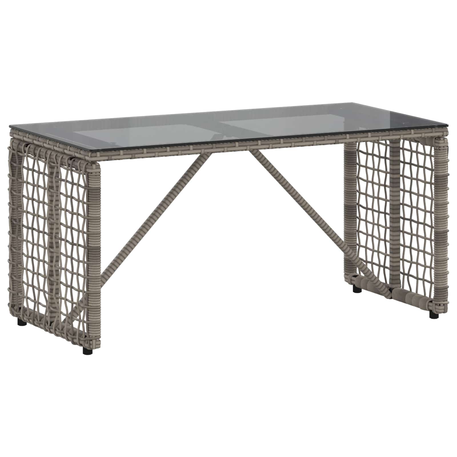 Lauko stalas Pilka ir juoda 80 x 40 x 40 cm