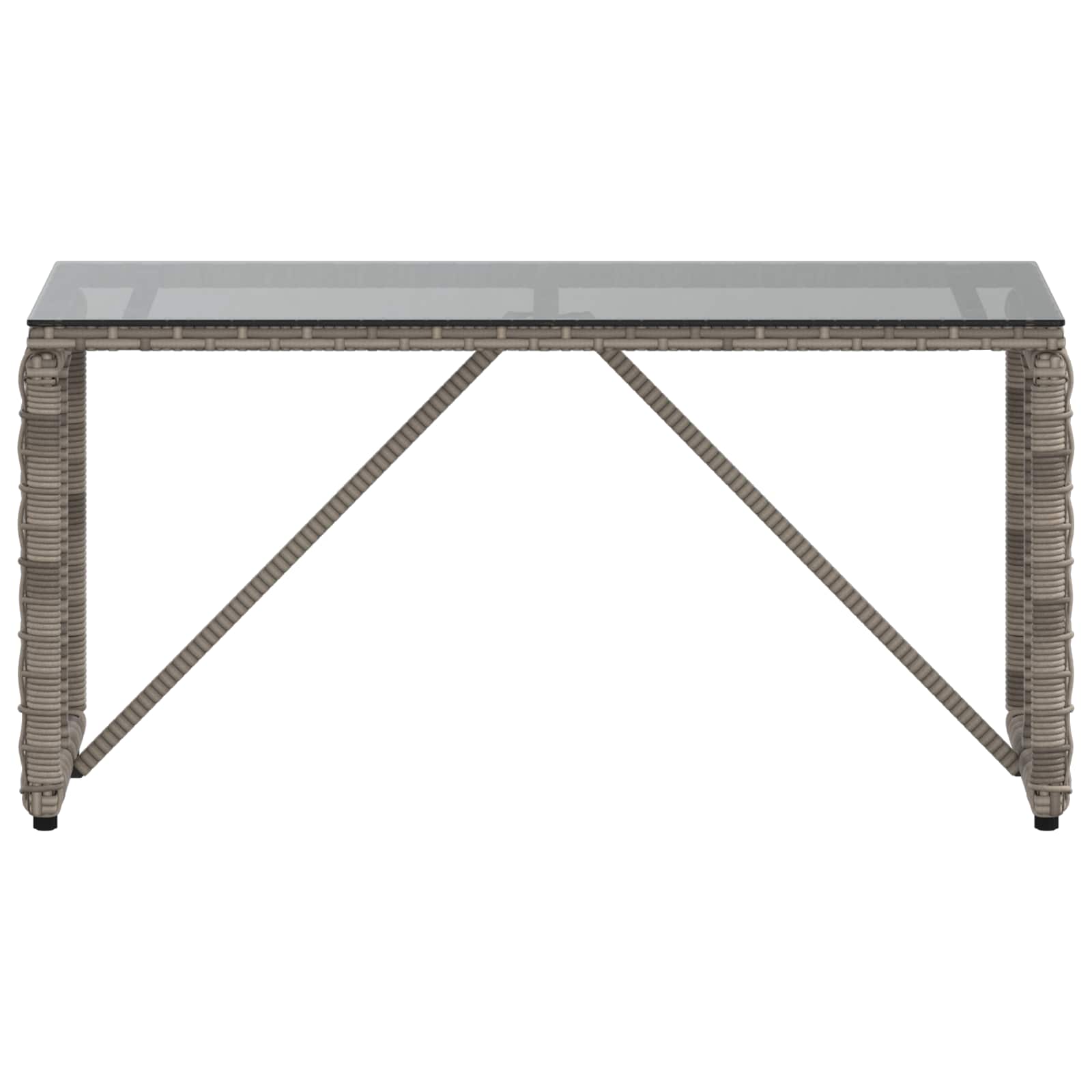 Lauko stalas Pilka ir juoda 80 x 40 x 40 cm