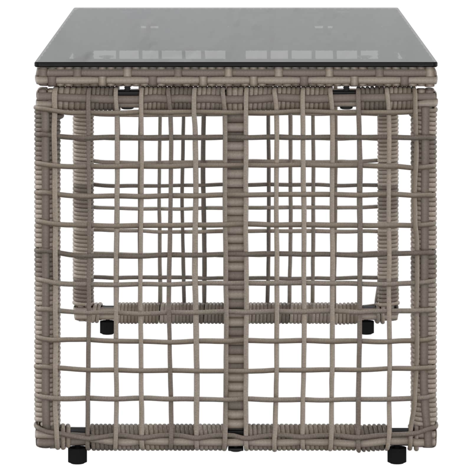 Lauko stalas Pilka ir juoda 80 x 40 x 40 cm