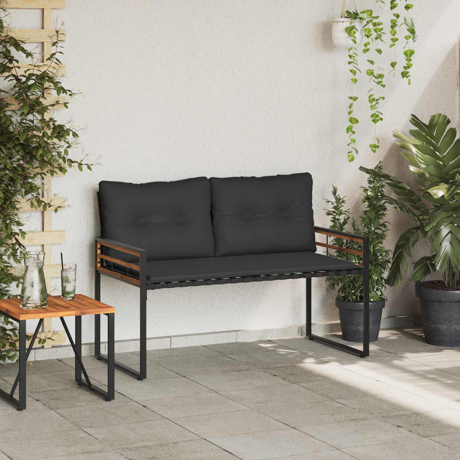 Koka sols uzglabāšanai Pelēkbrūns 114 x 55 x 77 cm