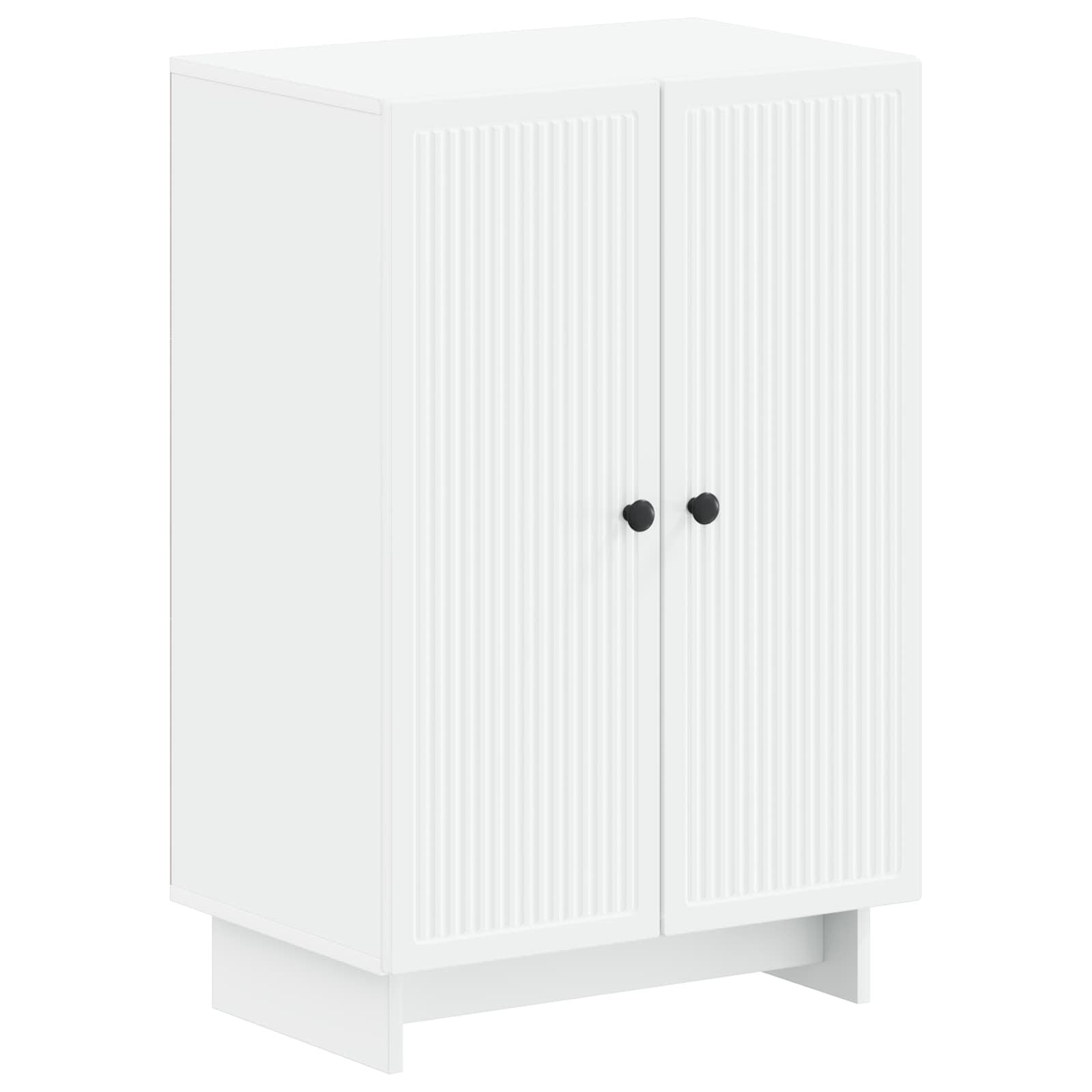 Batu skrynia EDE 59,5 x 39,5 x 90 cm Apdirbta mediena Balta