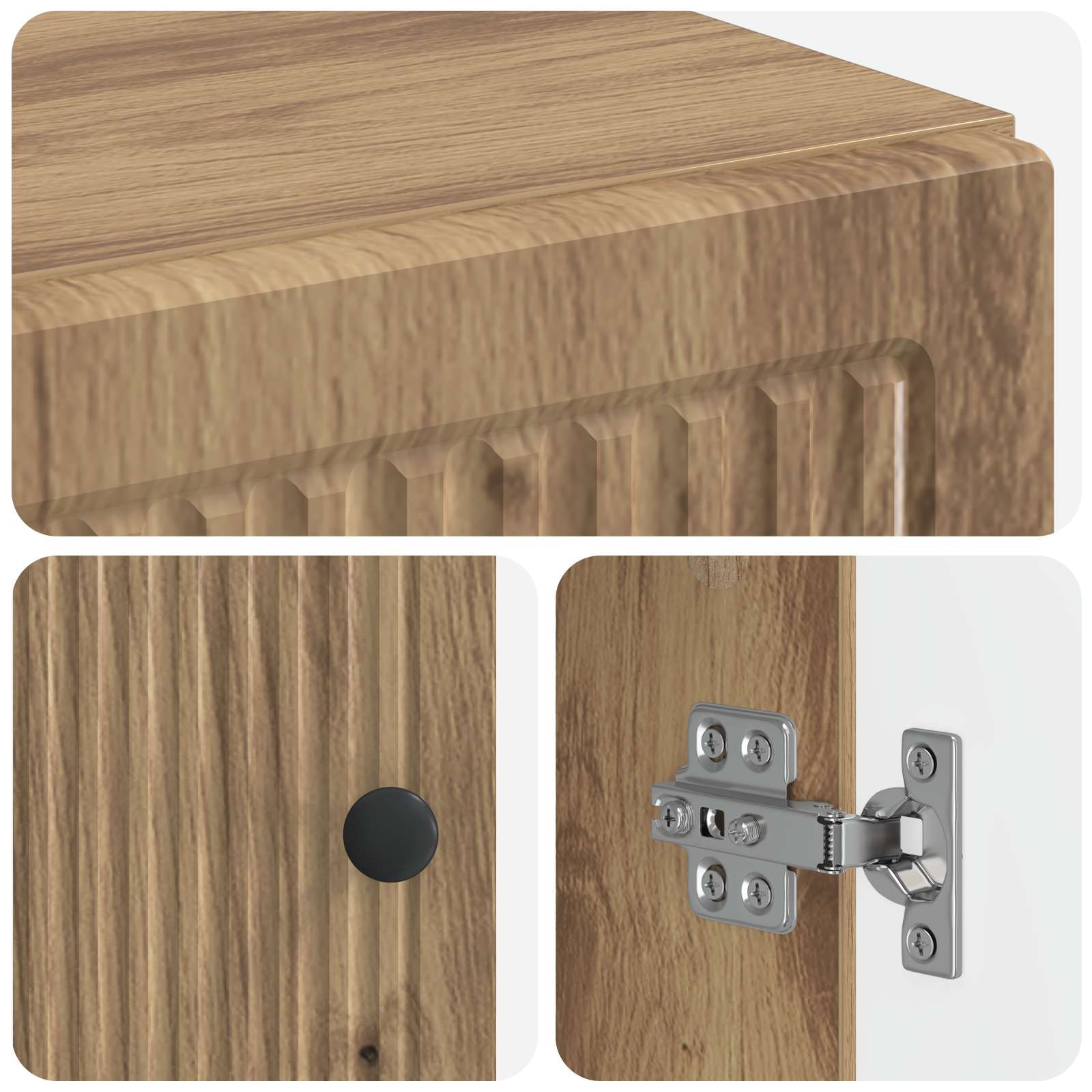 Batu skrynia EDE 59,5 x 39,5 x 90 cm Apdirbta mediena
