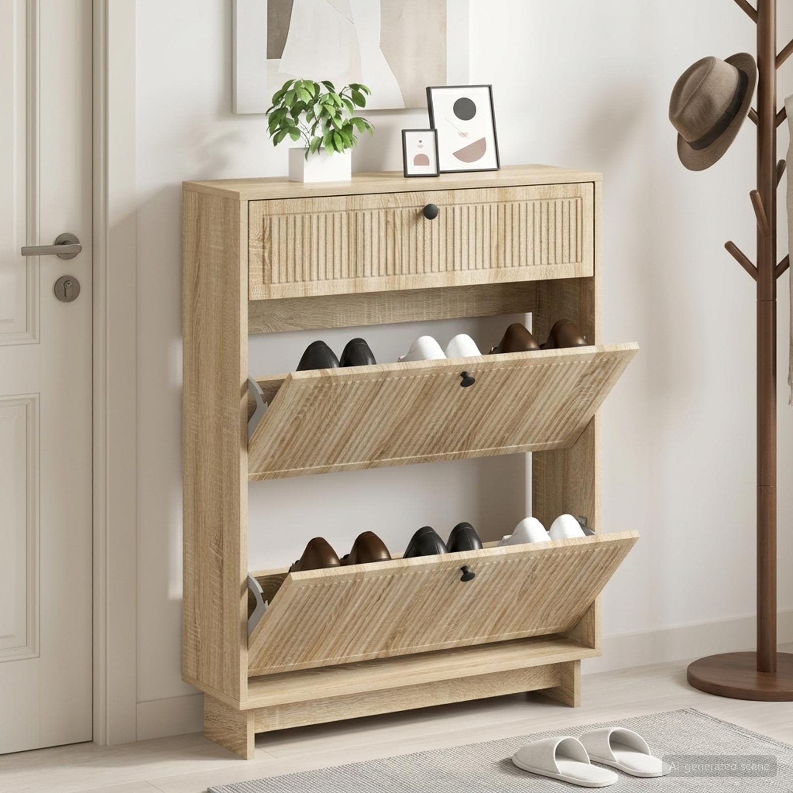 Batu skrynia EDE 78 x 24 x 103 cm Apdirbta mediena