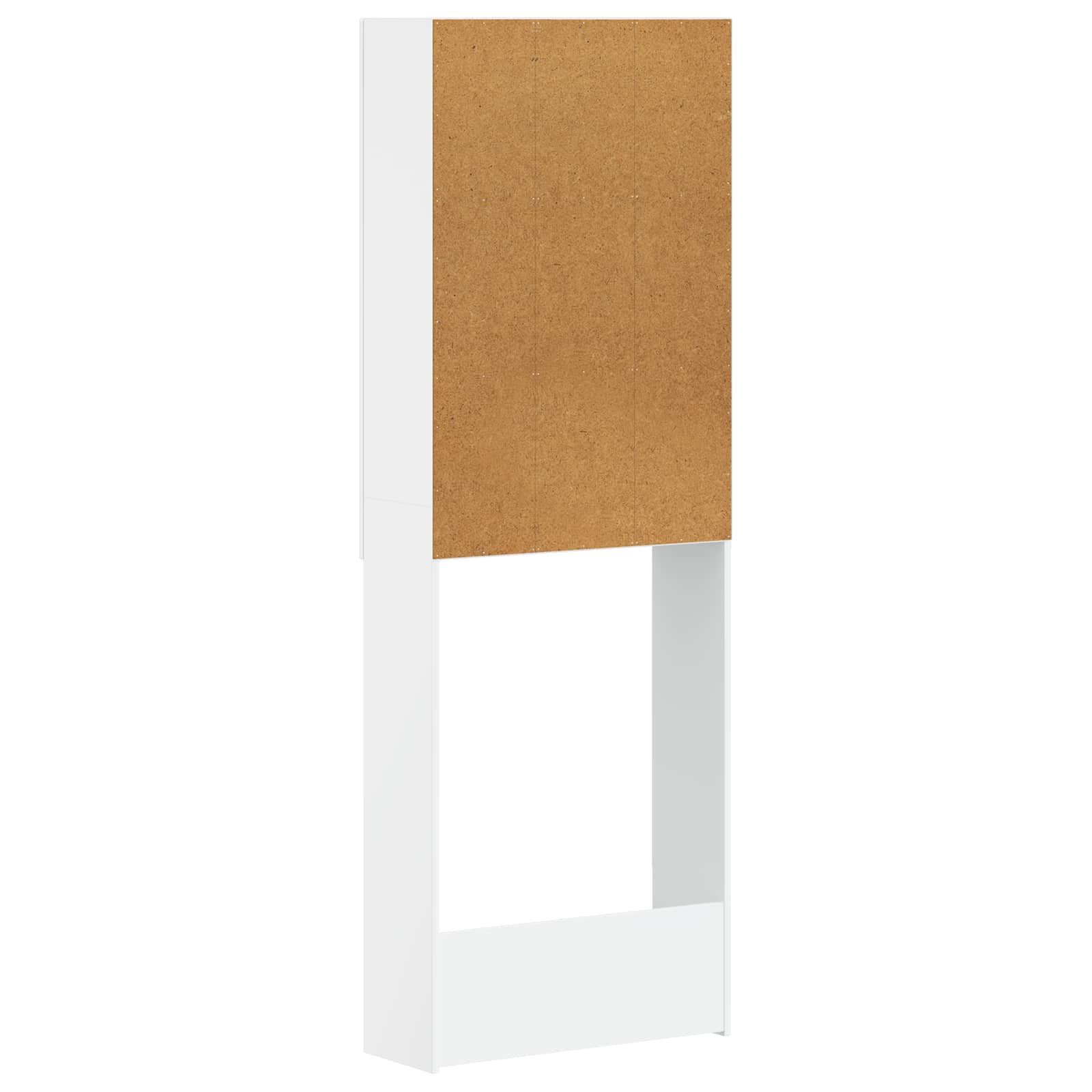 Tualeto spintelė EDE Itin blizgi balta 66 x 25,5 x 190 cm