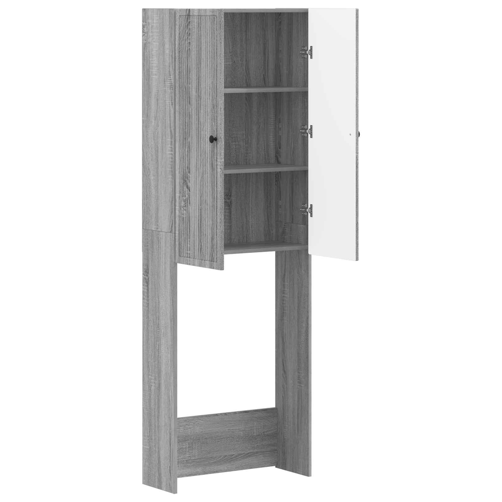 Tualeto spintelė EDE Pilka Sonoma 66 x 25,5 x 190 cm