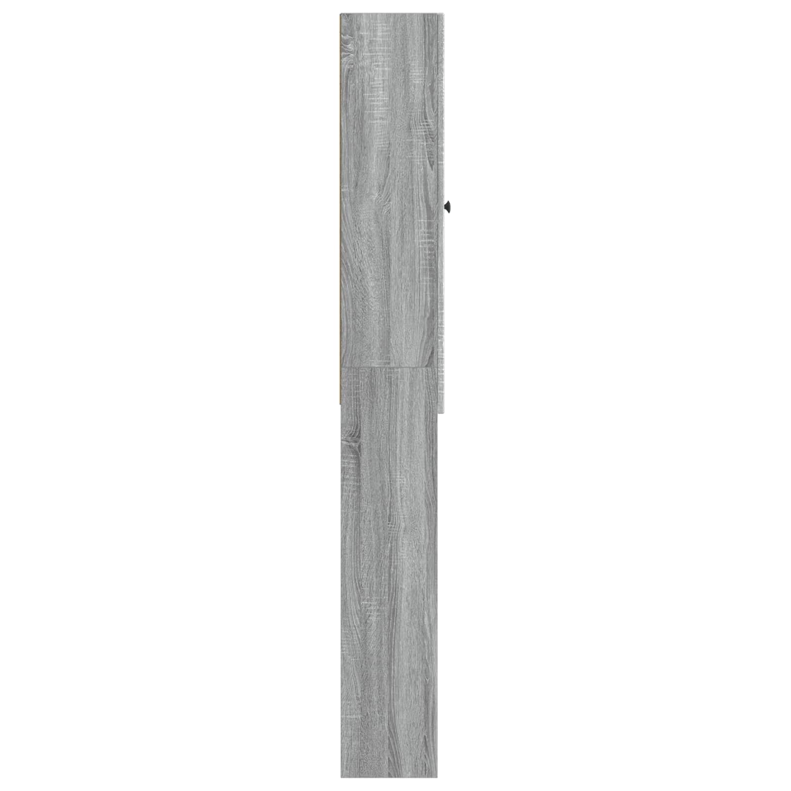 Tualeto spintelė EDE Pilka Sonoma 66 x 25,5 x 190 cm