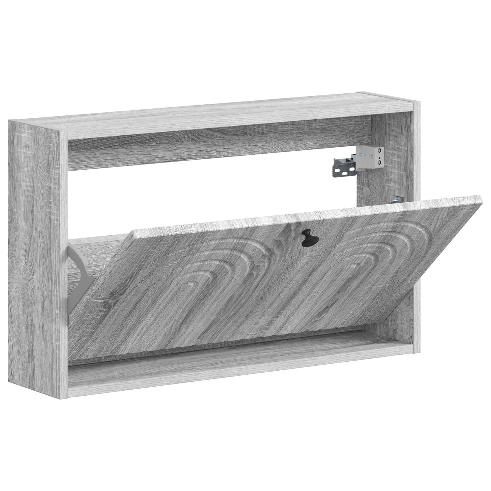 Sieninis batų kabinetas ALKMAAR 71 x 17 x 43 cm Pilka Sonoma