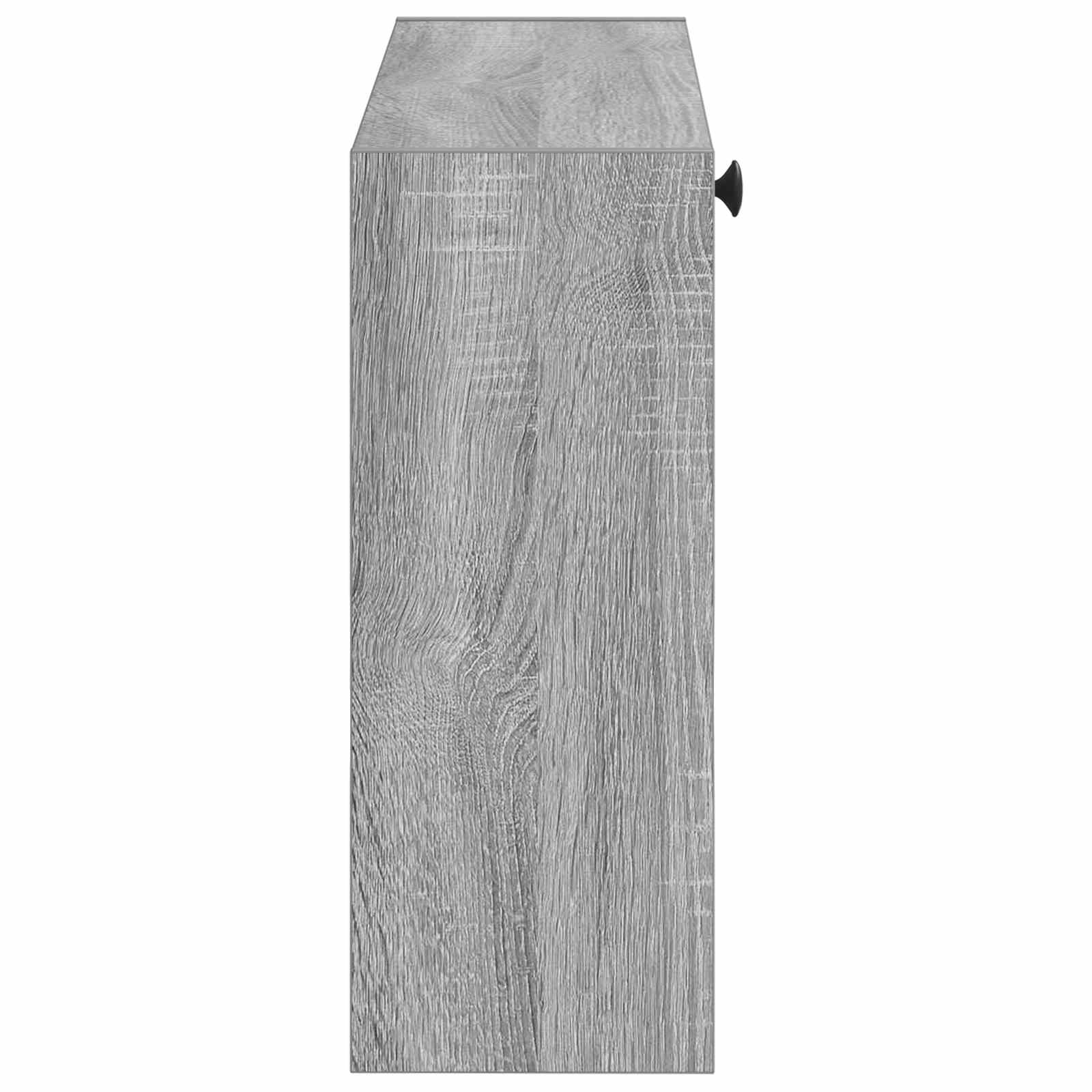 Sieninis batų kabinetas ALKMAAR 71 x 17 x 43 cm Pilka Sonoma