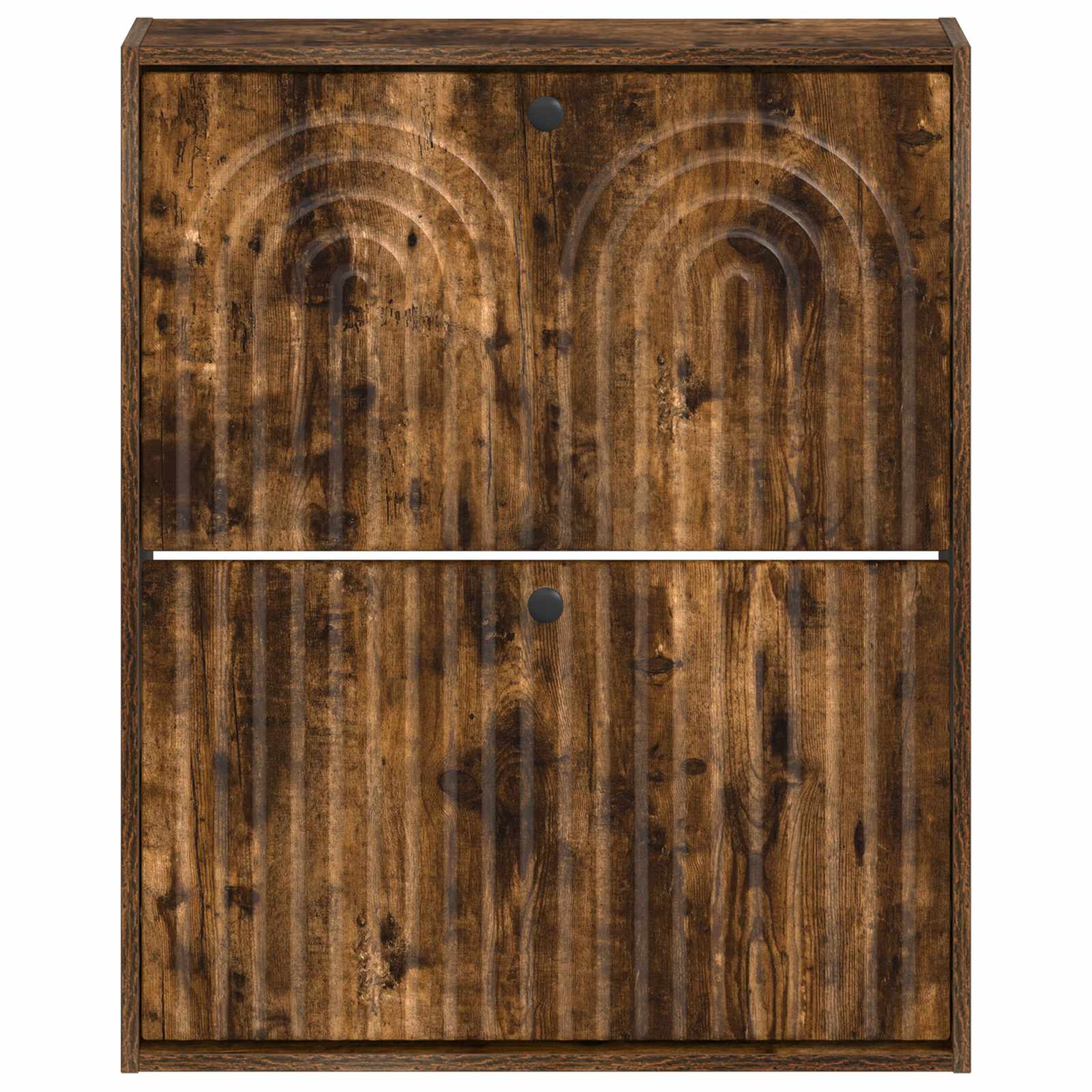 Sieninis batų kabinetas ALKMAAR 71 x 17 x 86 cm Dūminio ąžuolo