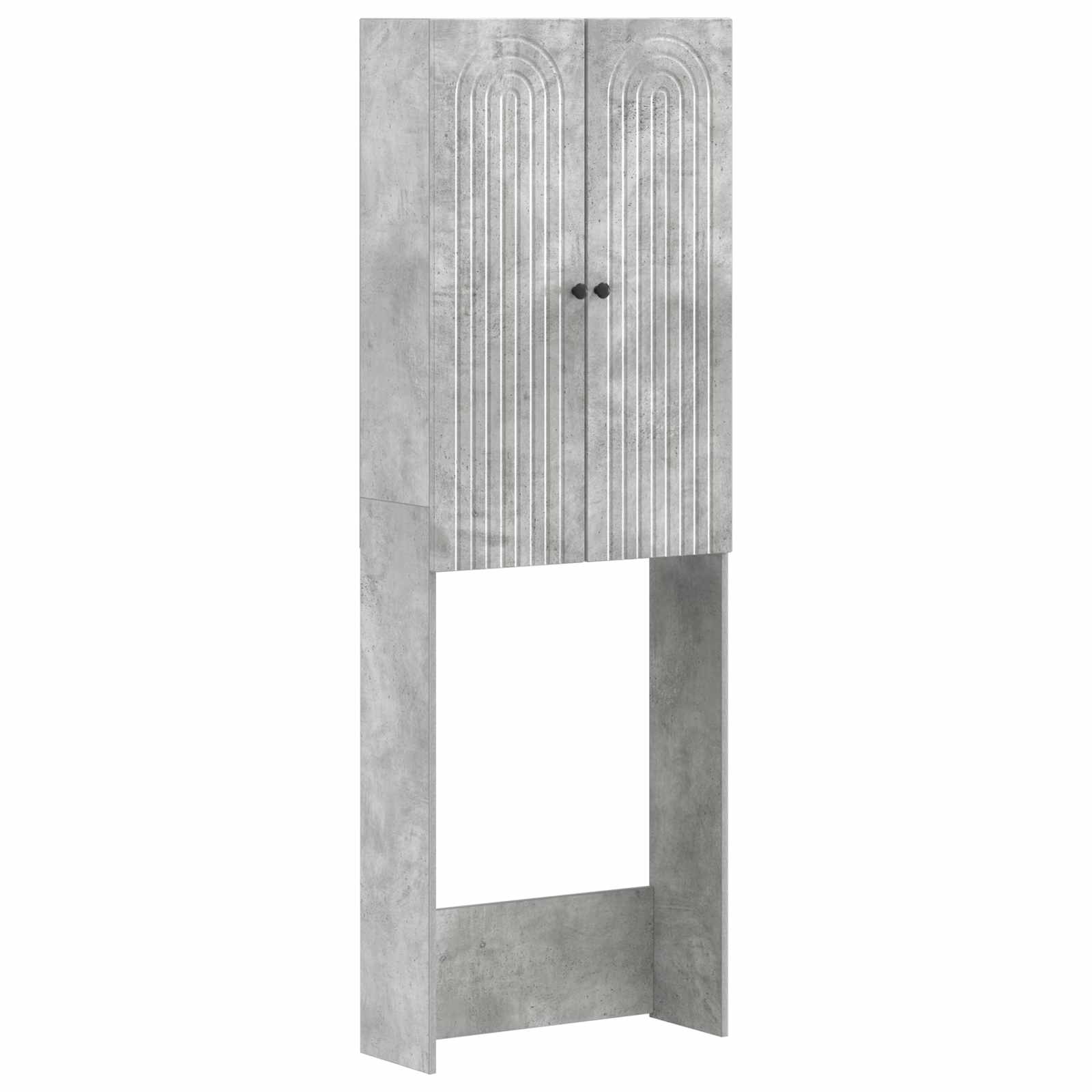 Tualeto spintelė ALKMAAR Betono pilka 66 x 25,5 x 190 cm