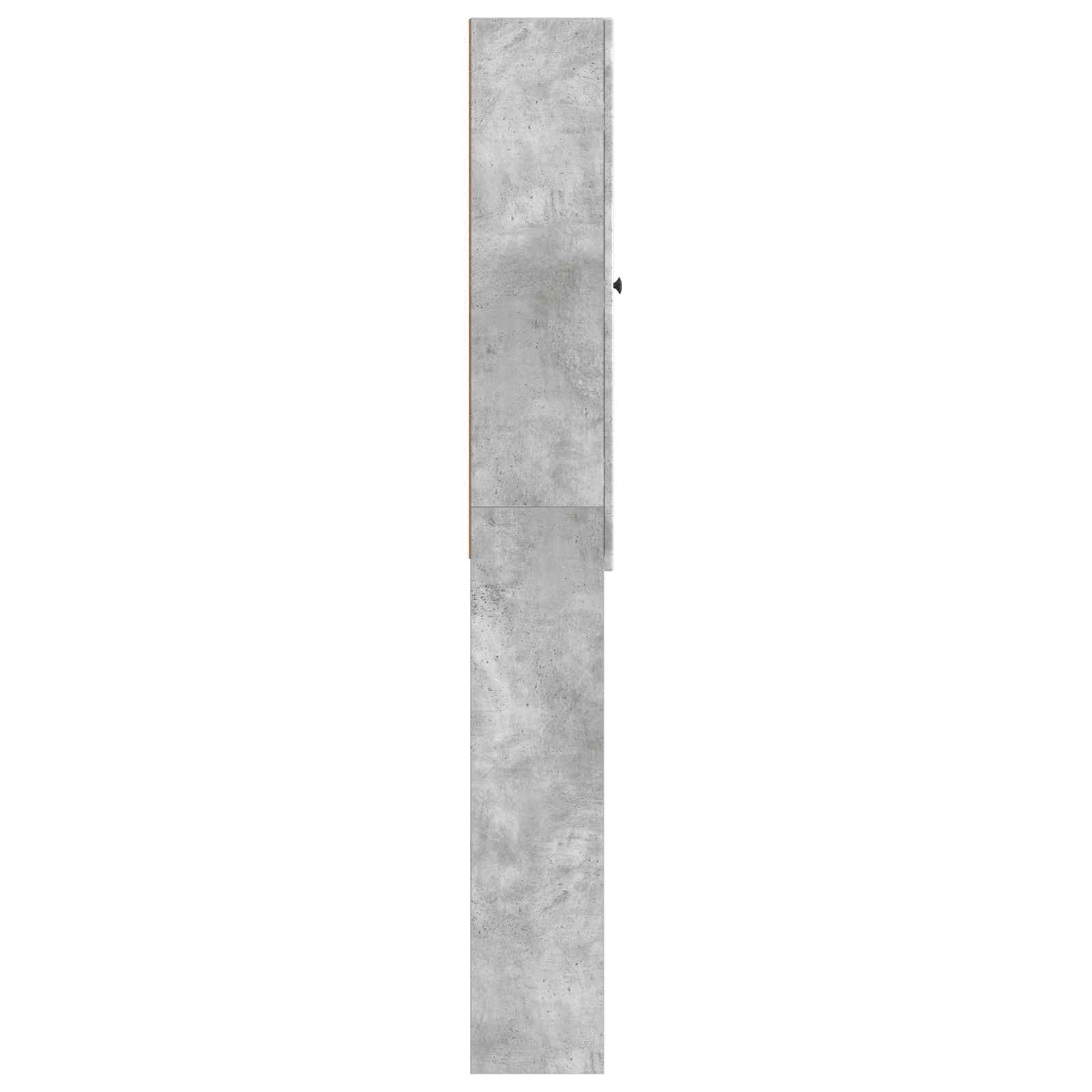 Tualeto spintelė ALKMAAR Betono pilka 66 x 25,5 x 190 cm