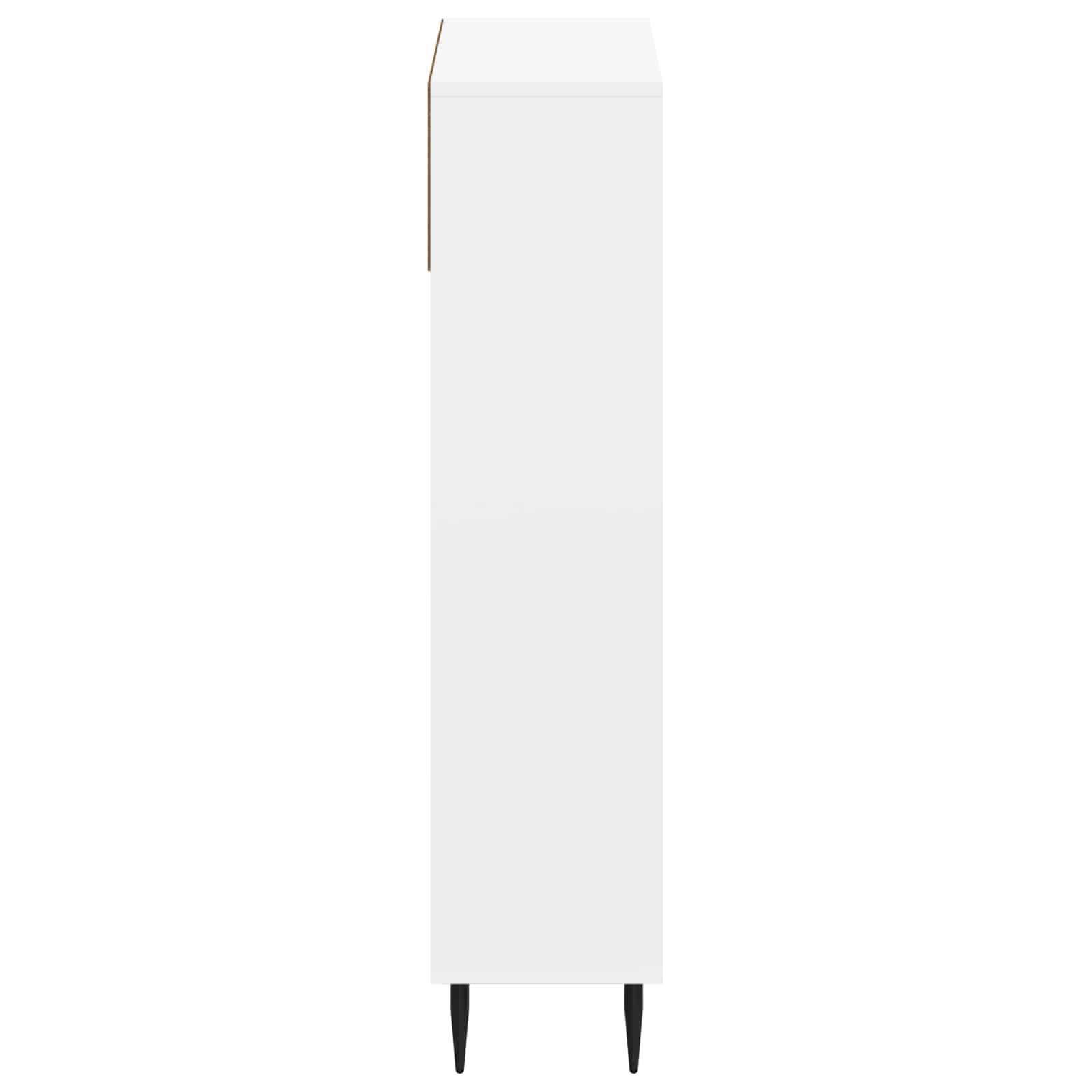 Batu skrynia ZWOLLE 78 x 24 x 103 cm Apdirbta mediena Balta