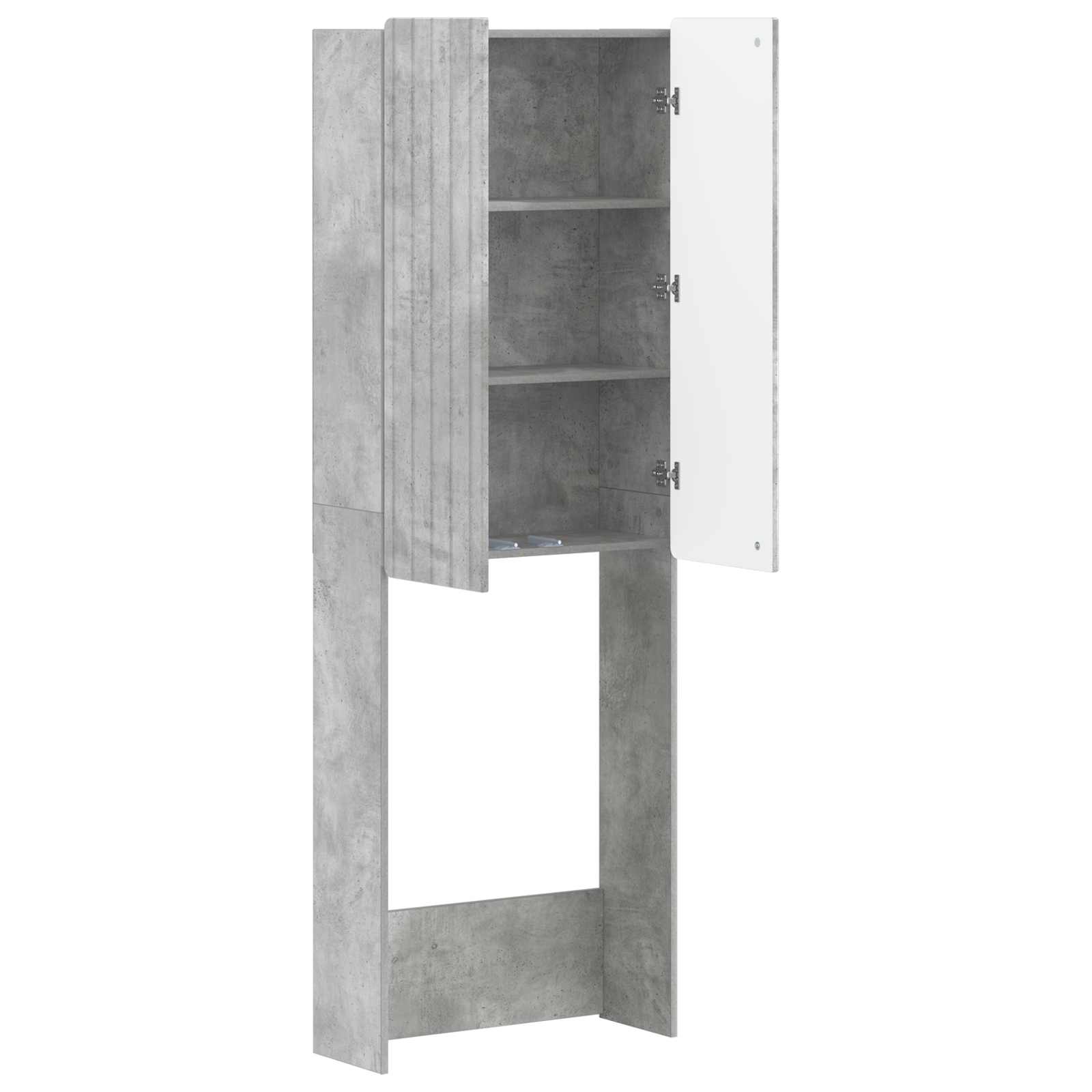 Tualeto spintelė ZWOLLE Betono pilka 66 x 25,5 x 190 cm