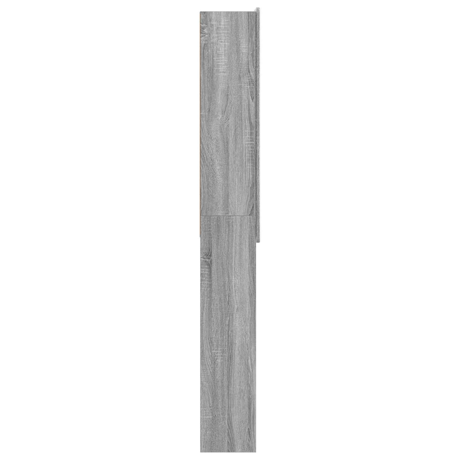 Tualeto spintelė ZWOLLE Pilka Sonoma 66 x 25,5 x 190 cm