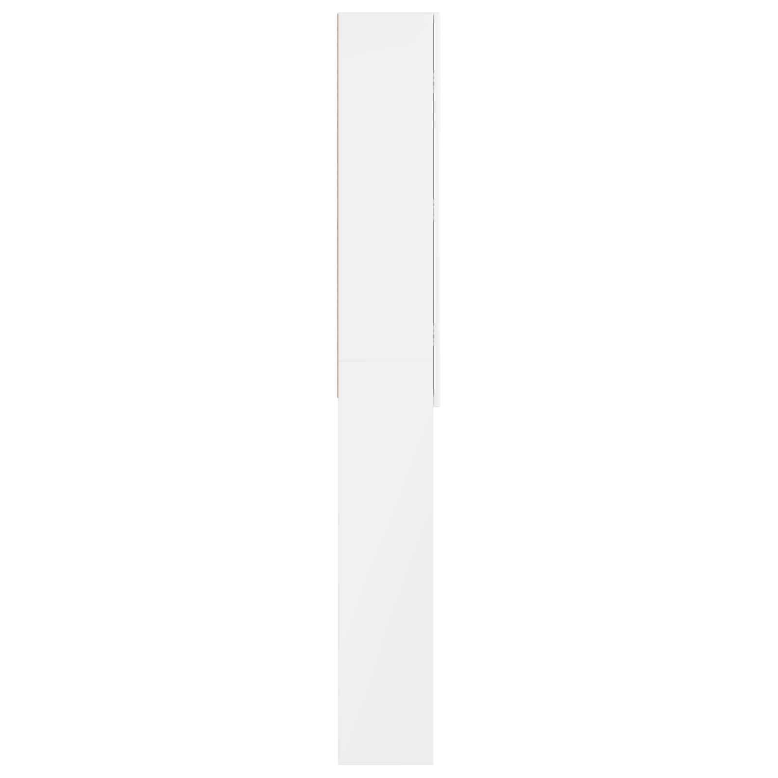 Tualeto spintelė ARNHEM Itin blizgi balta 66 x 25,5 x 190 cm