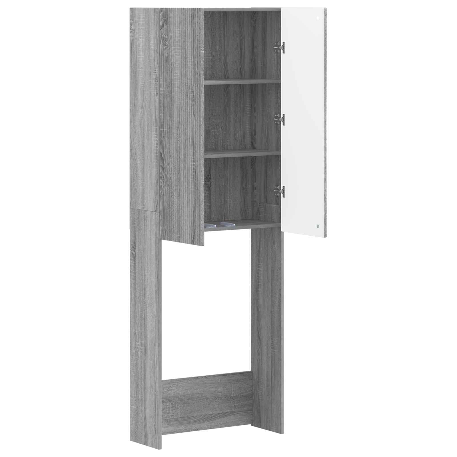 Tualeto spintelė ARNHEM Pilka Sonoma 66 x 25,5 x 190 cm