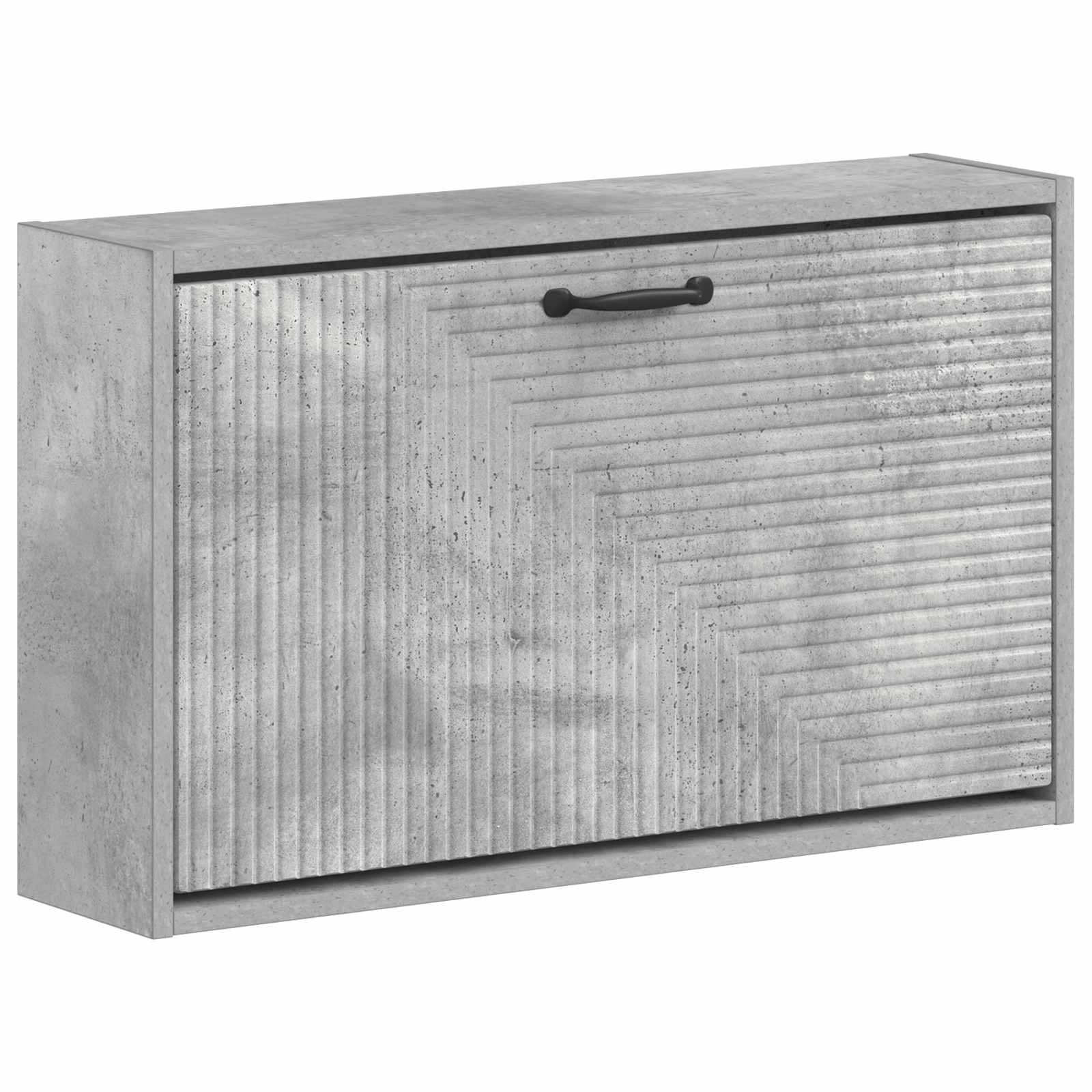 Sieninis batų kabinetas HAARLEM 71 x 17 x 43 cm Betono pilka