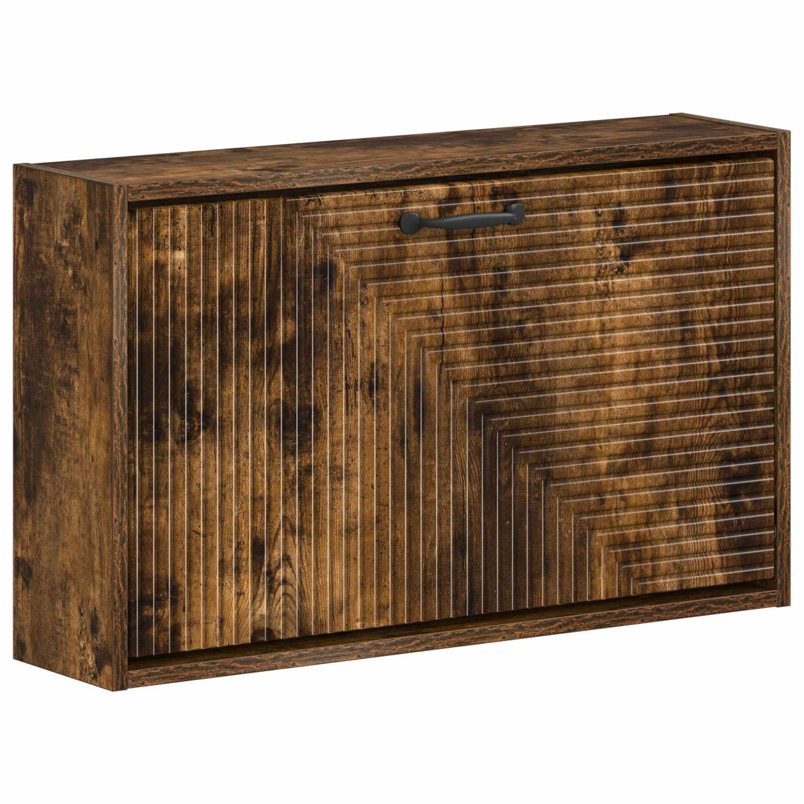 Sieninis batų kabinetas HAARLEM 71 x 17 x 43 cm Dūminio ąžuolo