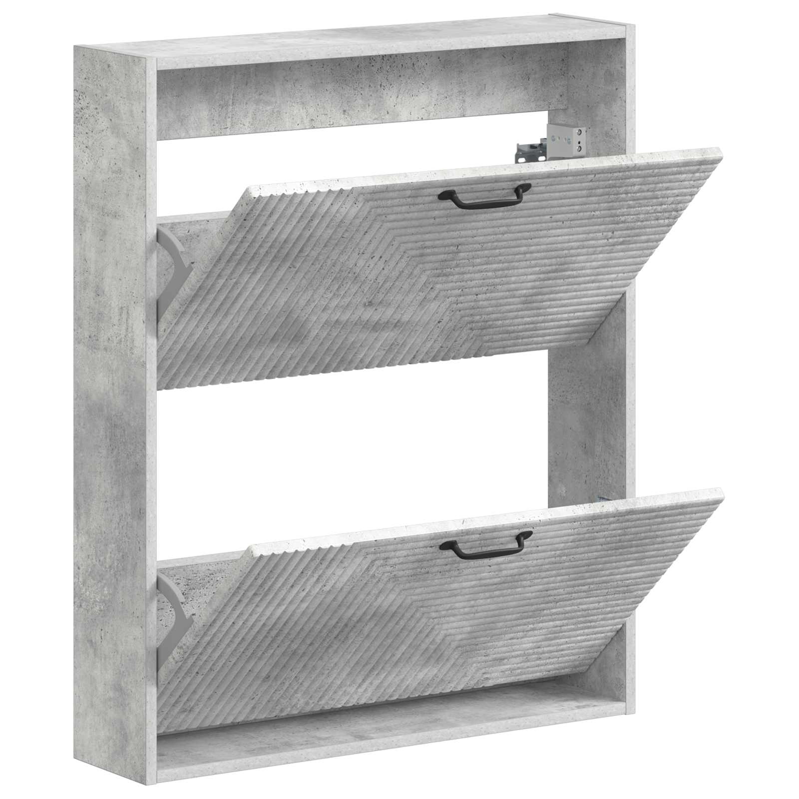 Sieninis batų kabinetas HAARLEM 71 x 17 x 86 cm Betono pilka