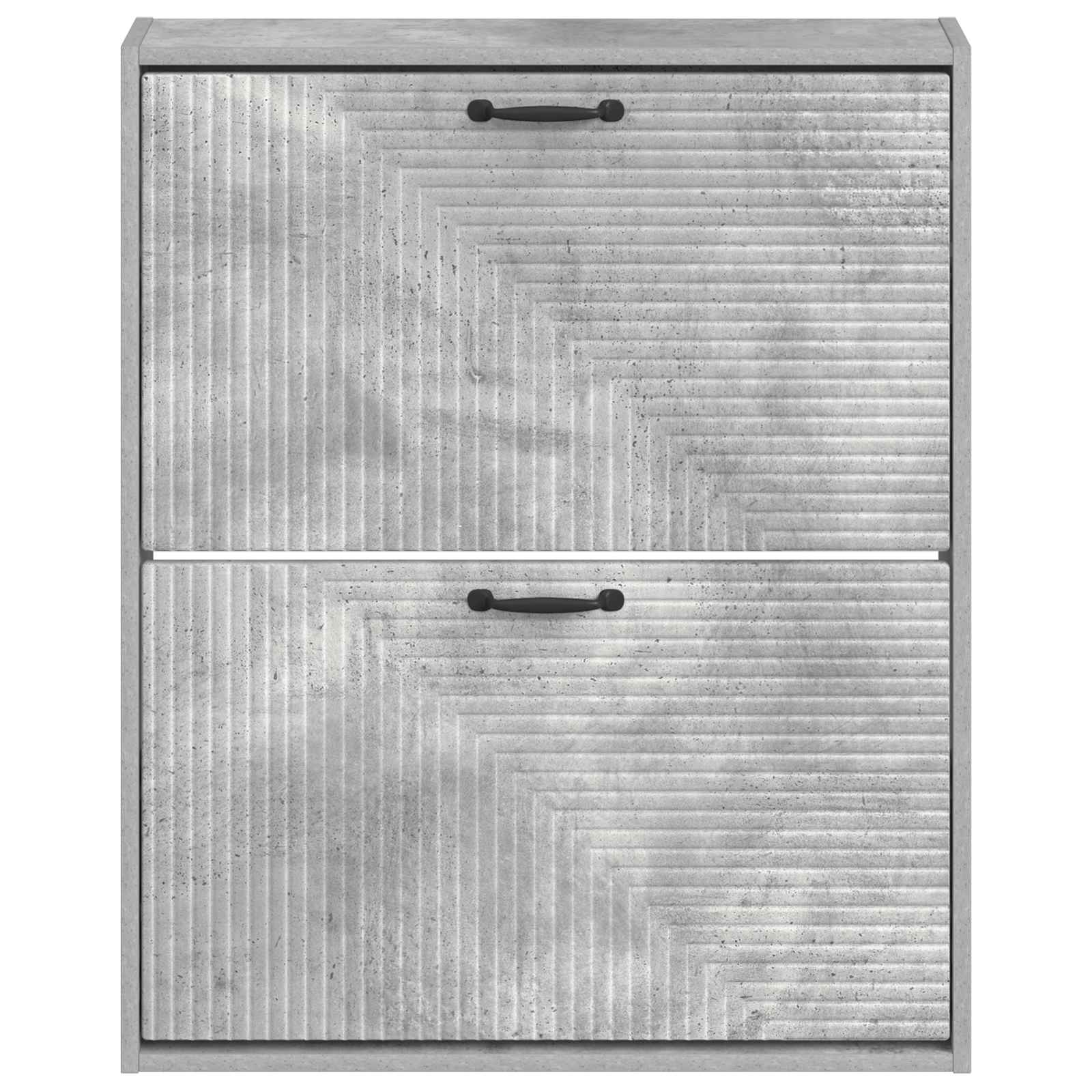 Sieninis batų kabinetas HAARLEM 71 x 17 x 86 cm Betono pilka