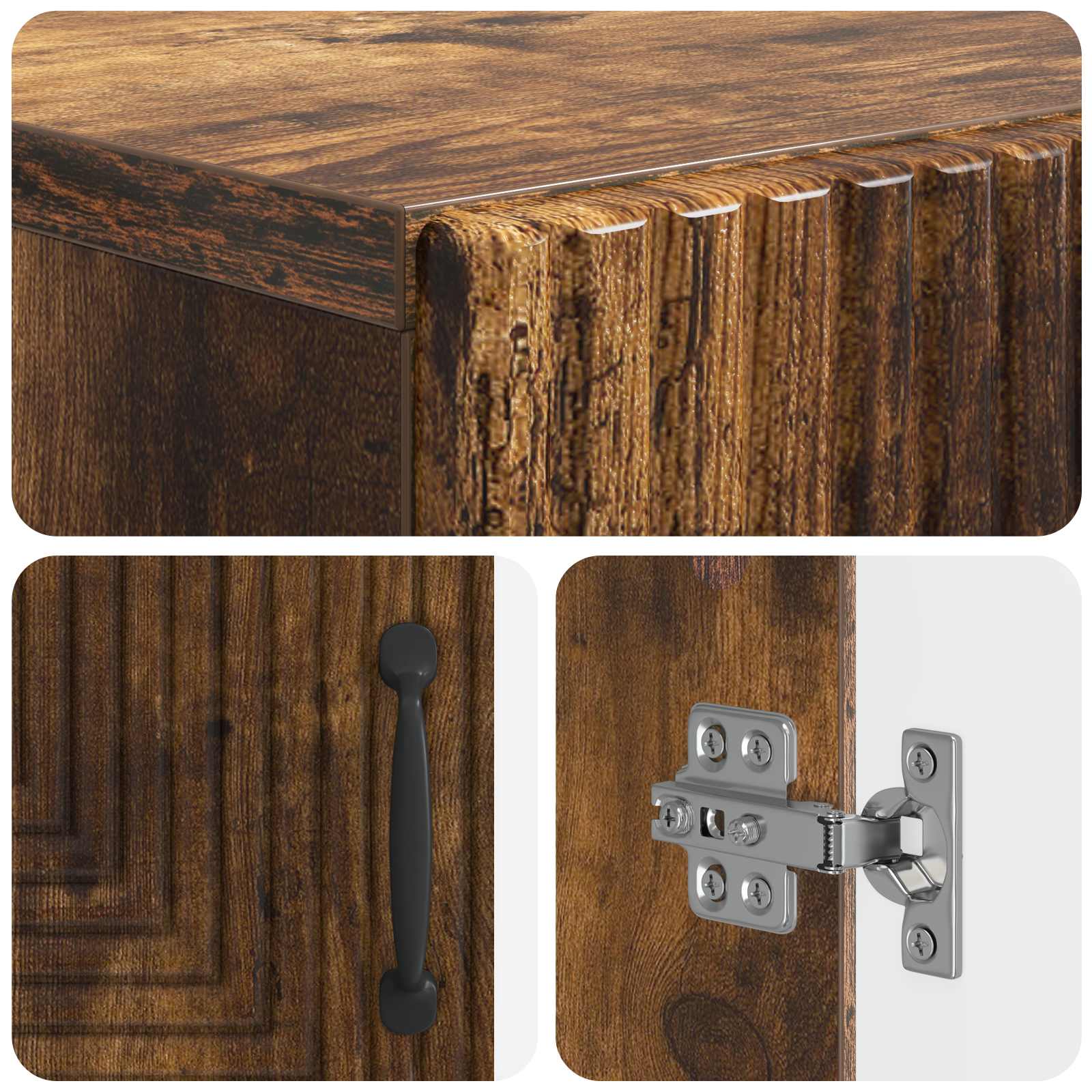 Batu skrynia HAARLEM 59,5 x 39,5 x 89,5 cm Apdirbta mediena