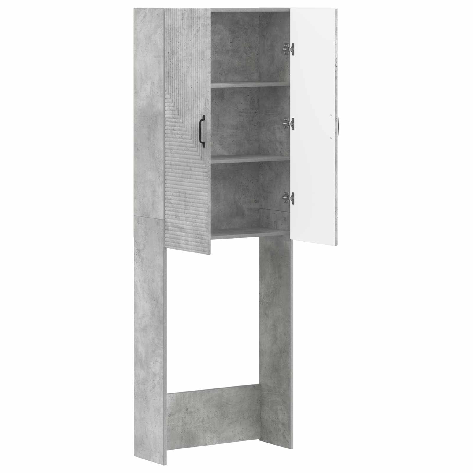 Tualeto spintelė HAARLEM Betono pilka 66 x 25,5 x 190 cm