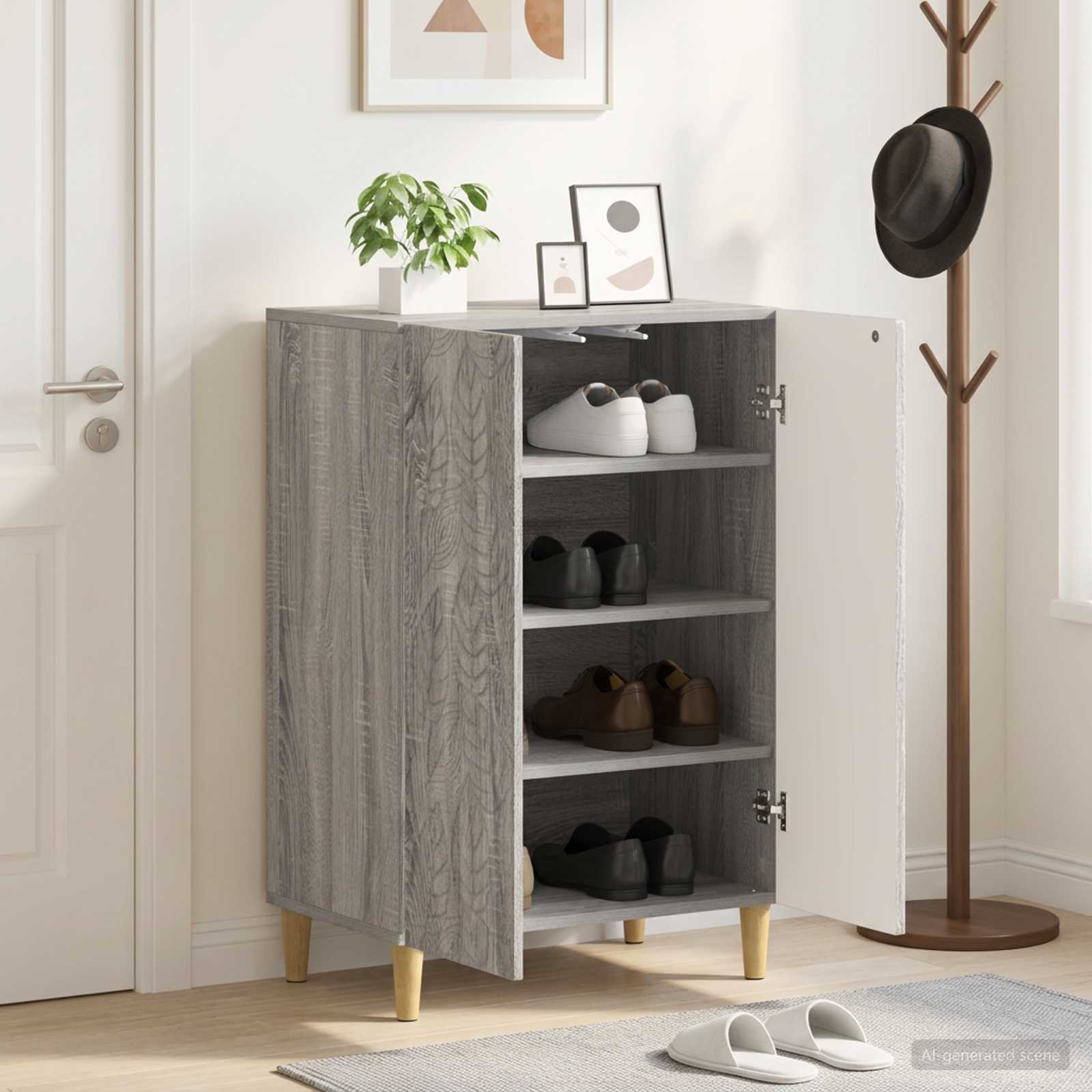 Batu skrynia DELFT 59,5 x 39,5 x 90 cm Apdirbta mediena