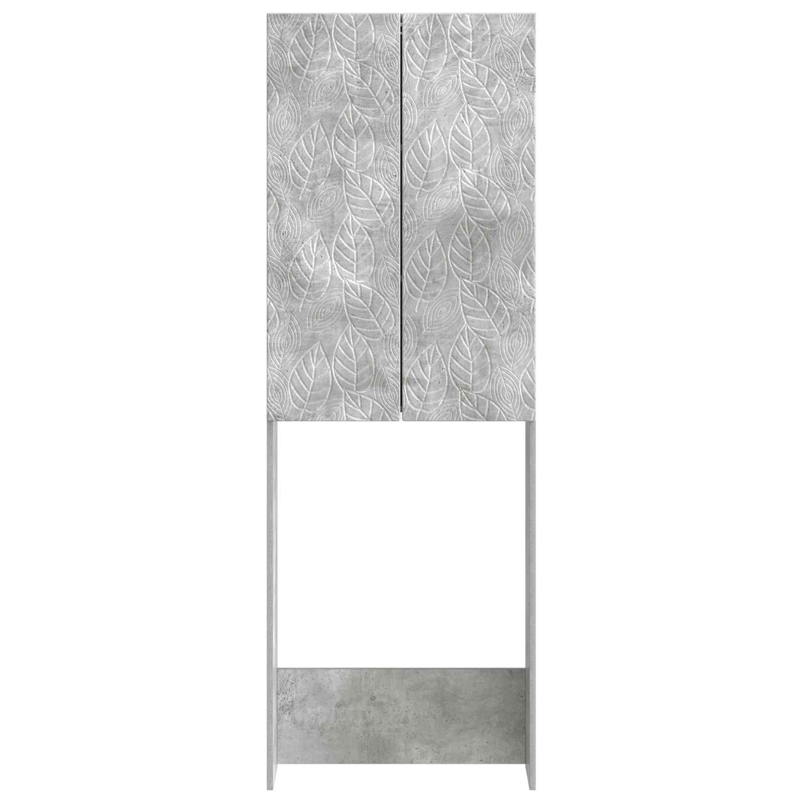 Tualeto spintelė DELFT Betono pilka 66 x 25,5 x 190 cm