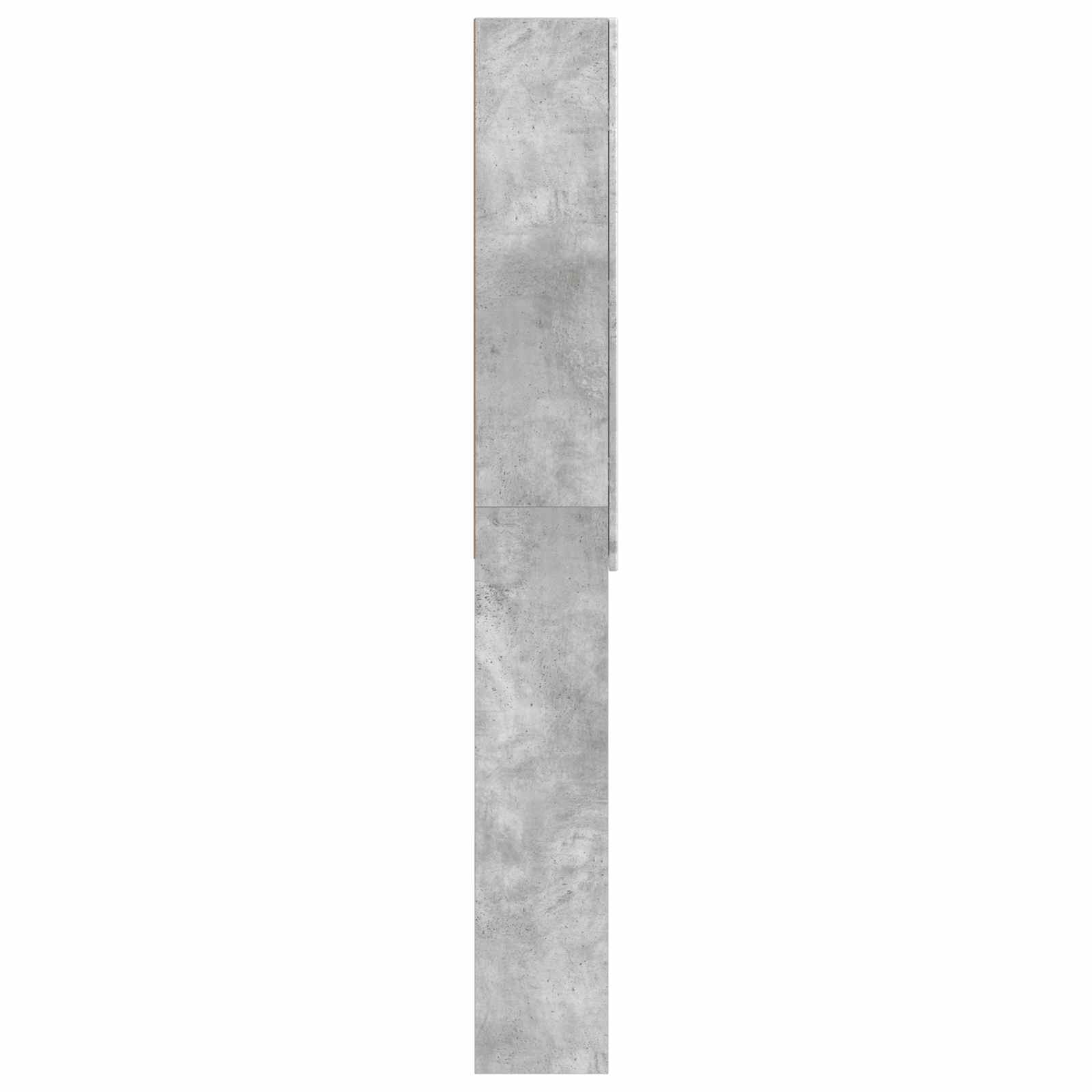 Tualeto spintelė DELFT Betono pilka 66 x 25,5 x 190 cm