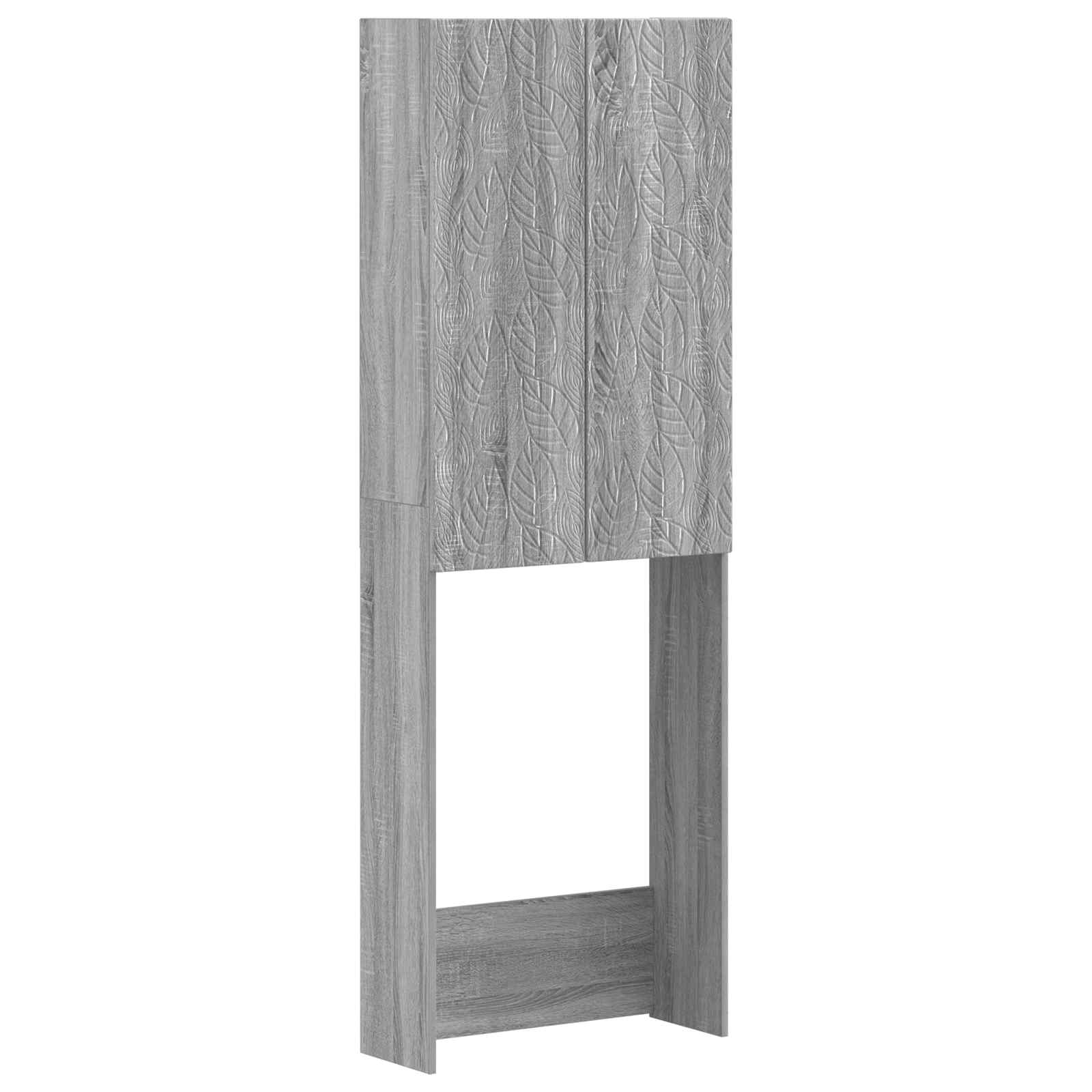 Tualeto spintelė DELFT Pilka Sonoma 66 x 25,5 x 190 cm