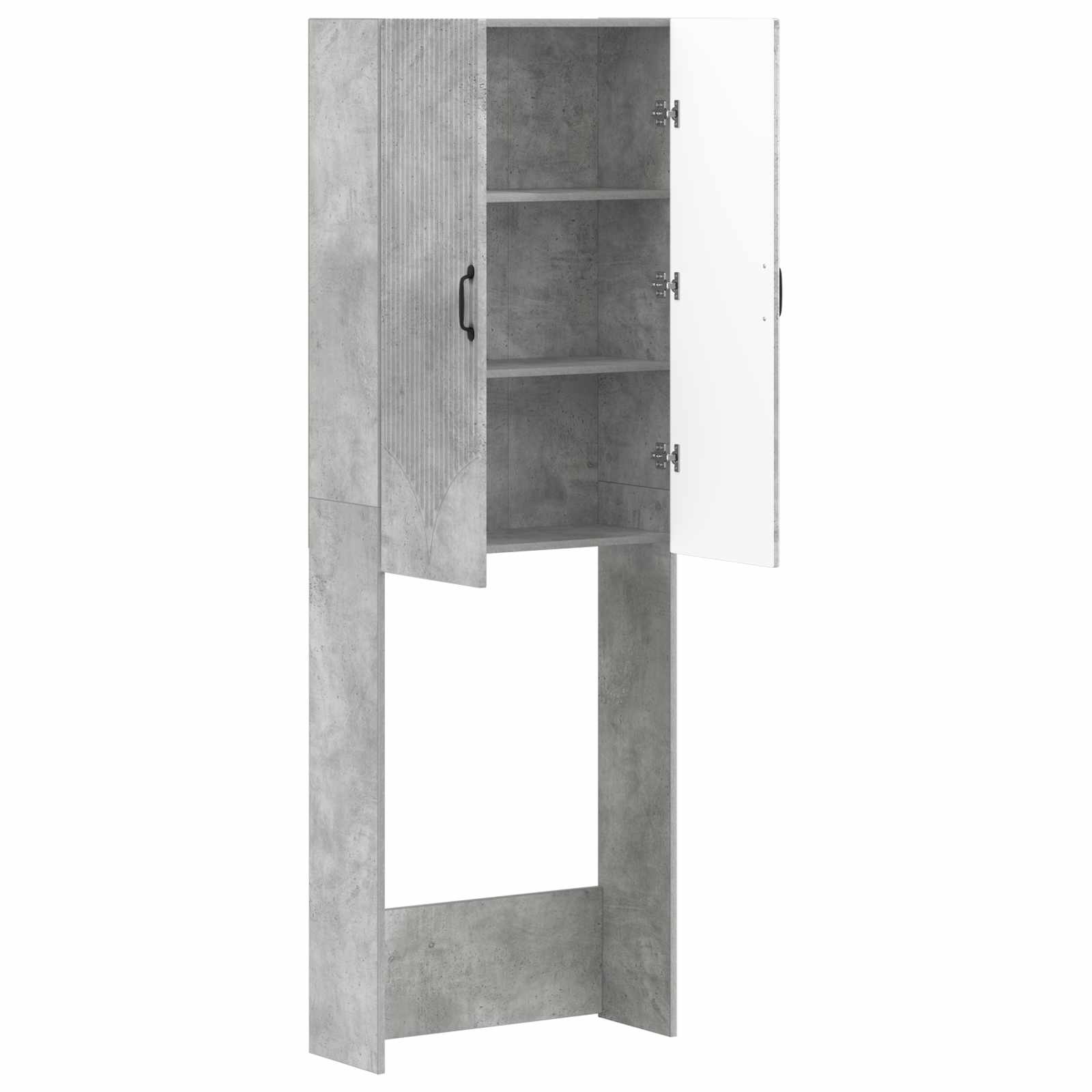 Tualeto spintelė HOORN Betono pilka 66 x 25,5 x 190 cm