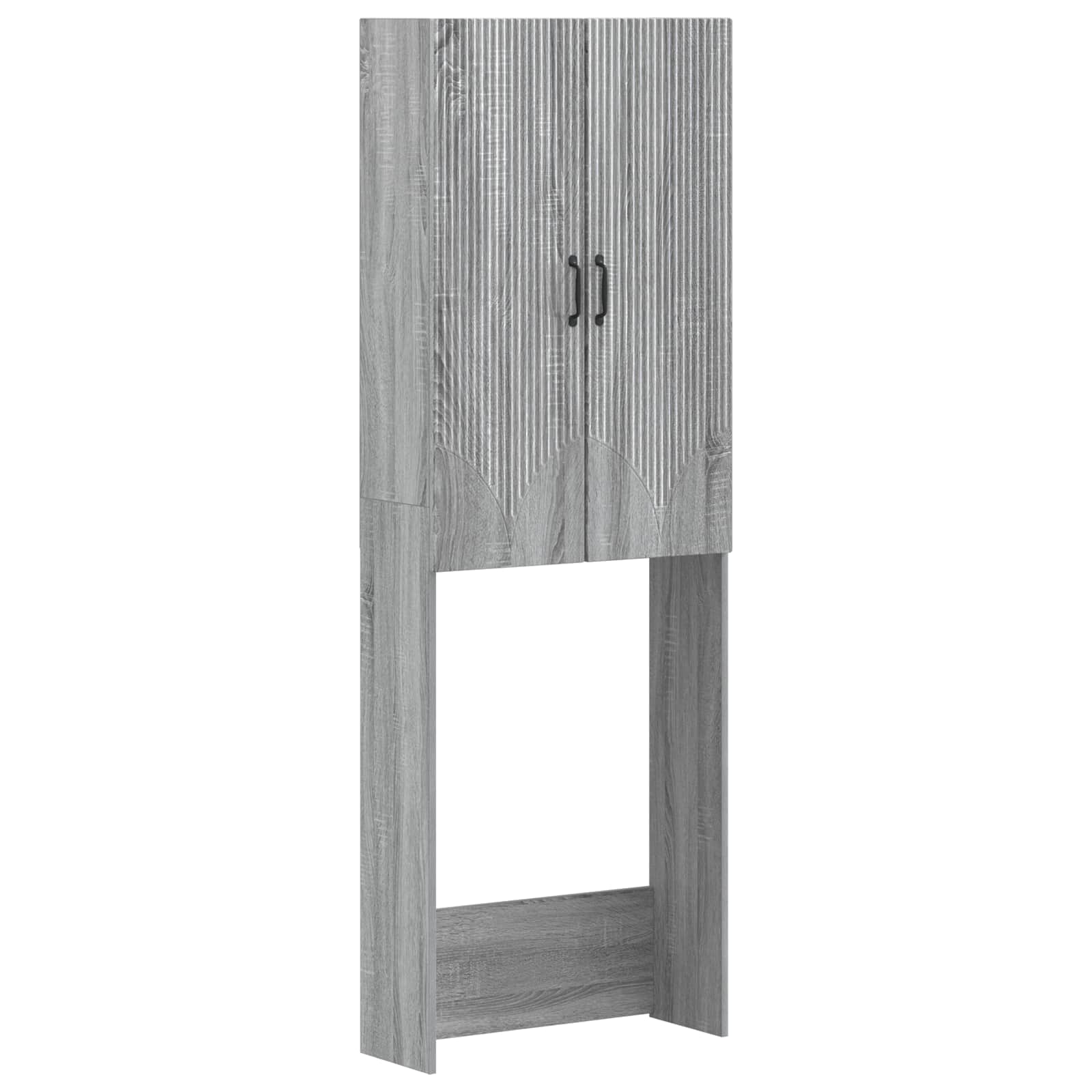 Tualeto spintelė HOORN Pilka Sonoma 66 x 25,5 x 190 cm