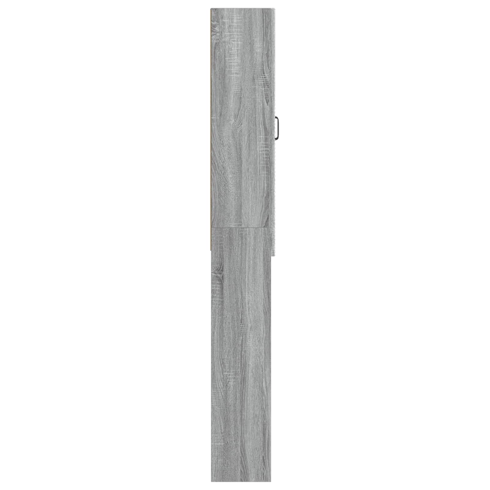 Tualeto spintelė HOORN Pilka Sonoma 66 x 25,5 x 190 cm