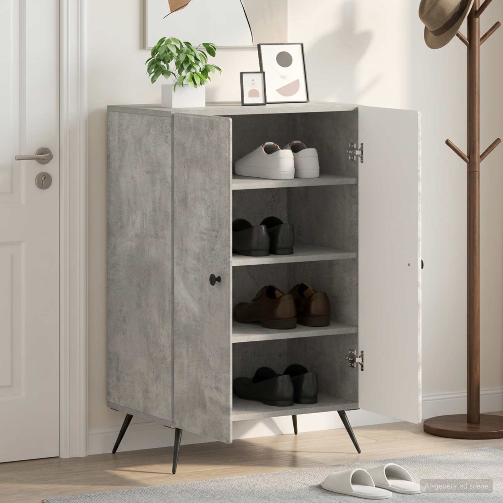 Batu skrynia BREDA 59,5 x 39,5 x 90 cm Apdirbta mediena