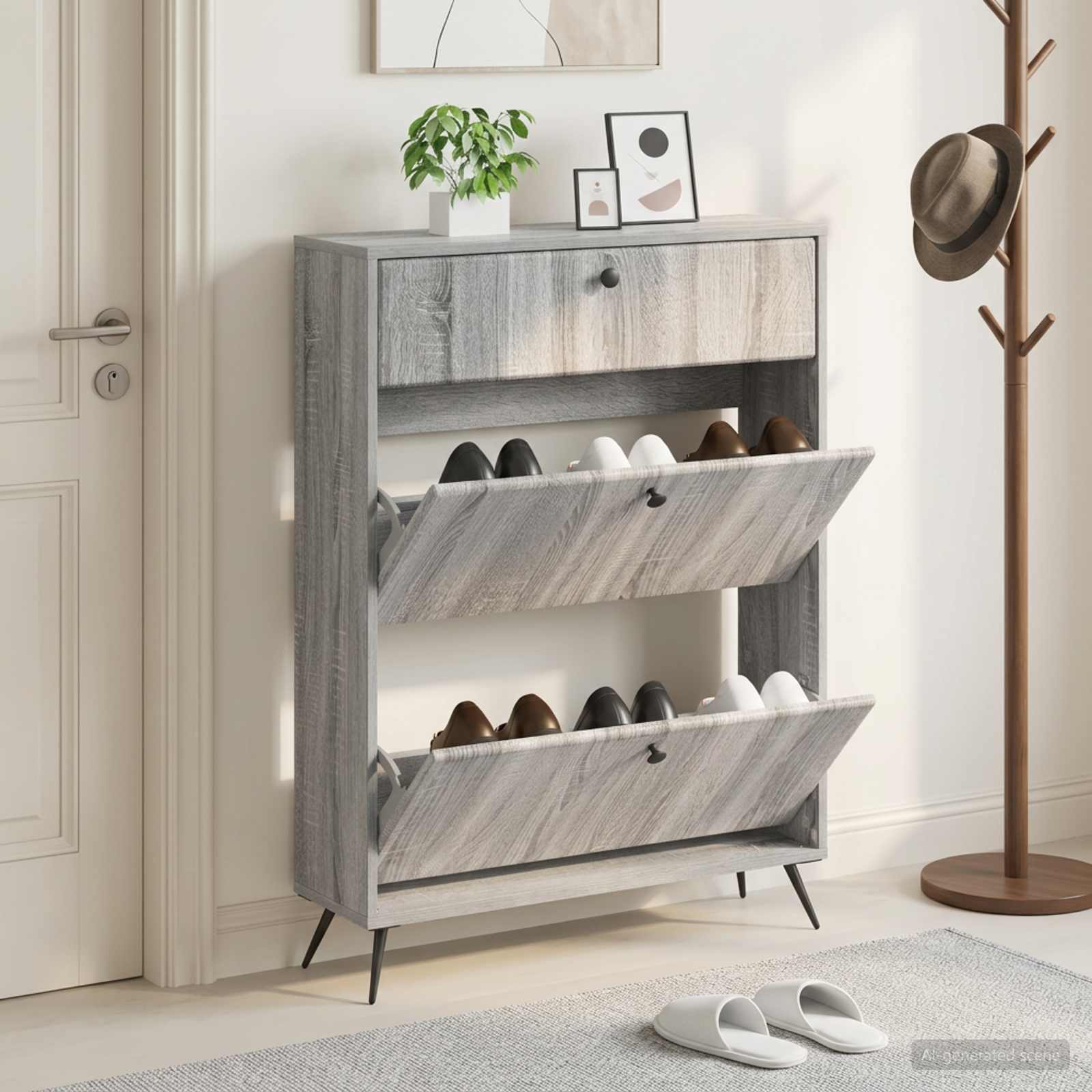 Batu skrynia BREDA 78 x 24 x 103 cm Apdirbta mediena