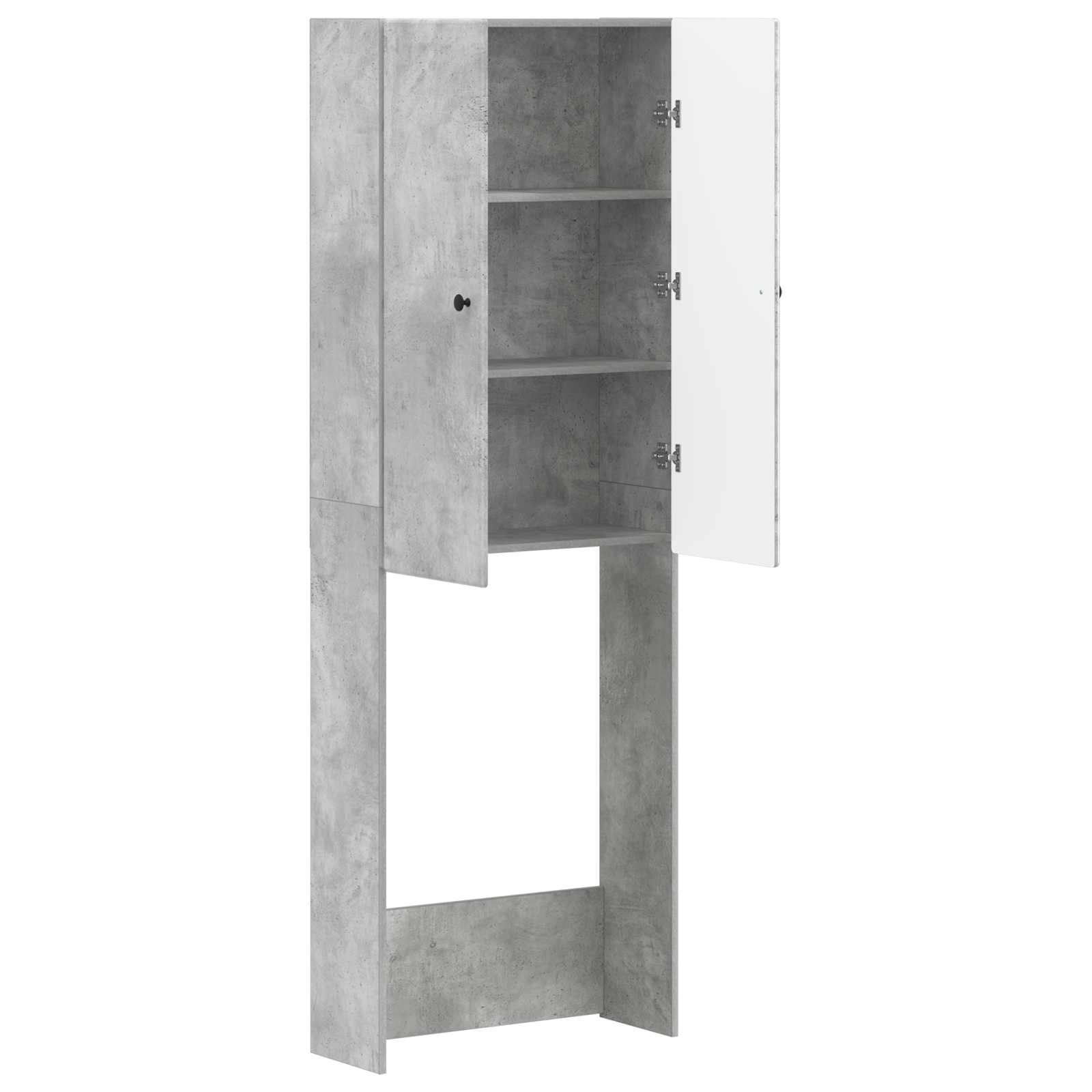 Tualeto spintelė BREDA Betono pilka 66 x 25,5 x 190 cm