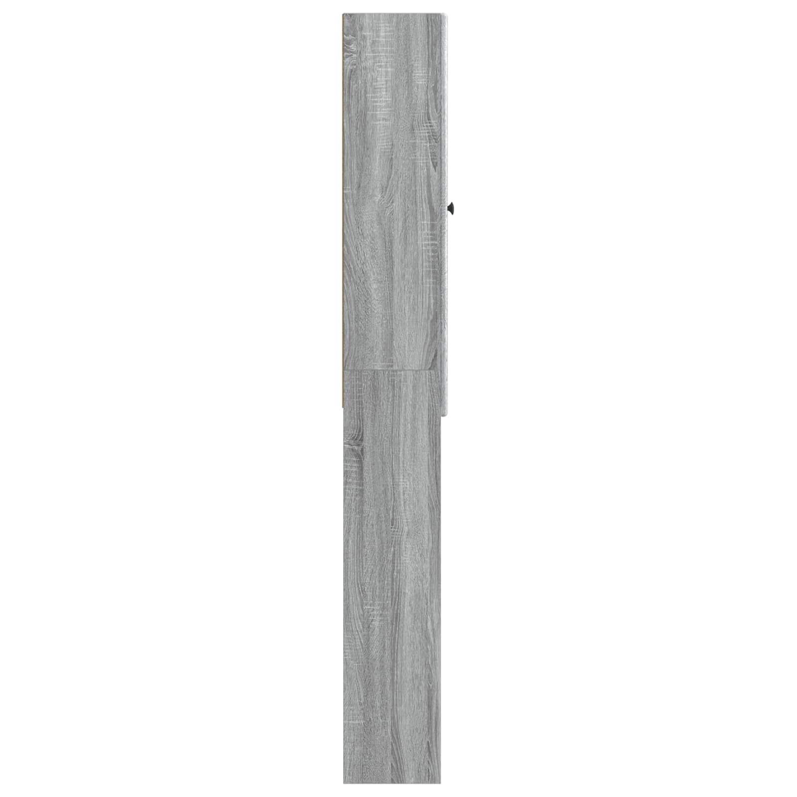 Tualeto spintelė BREDA Pilka Sonoma 66 x 25,5 x 190 cm