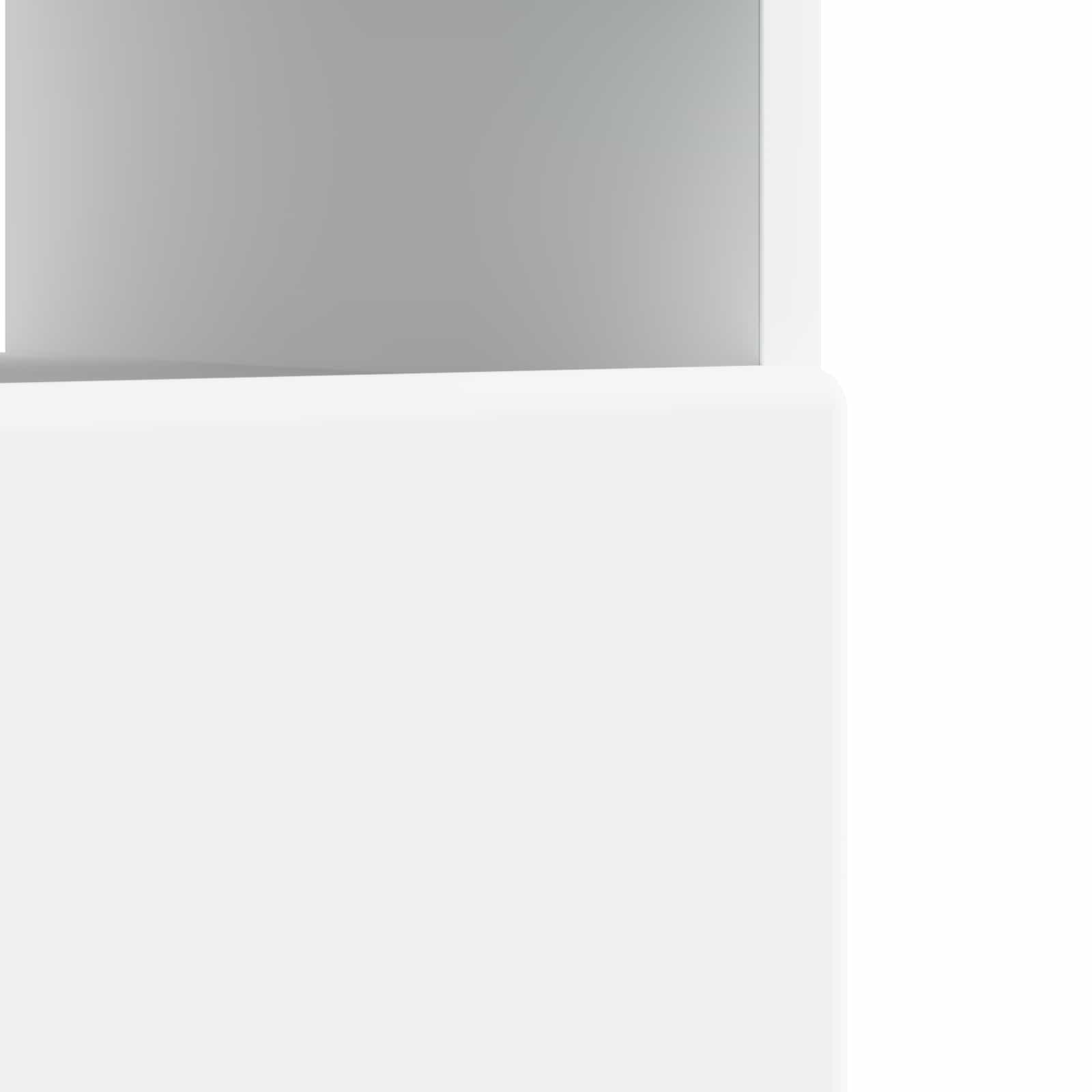 LED televizoriaus spintelė Balta Apdirbta mediena