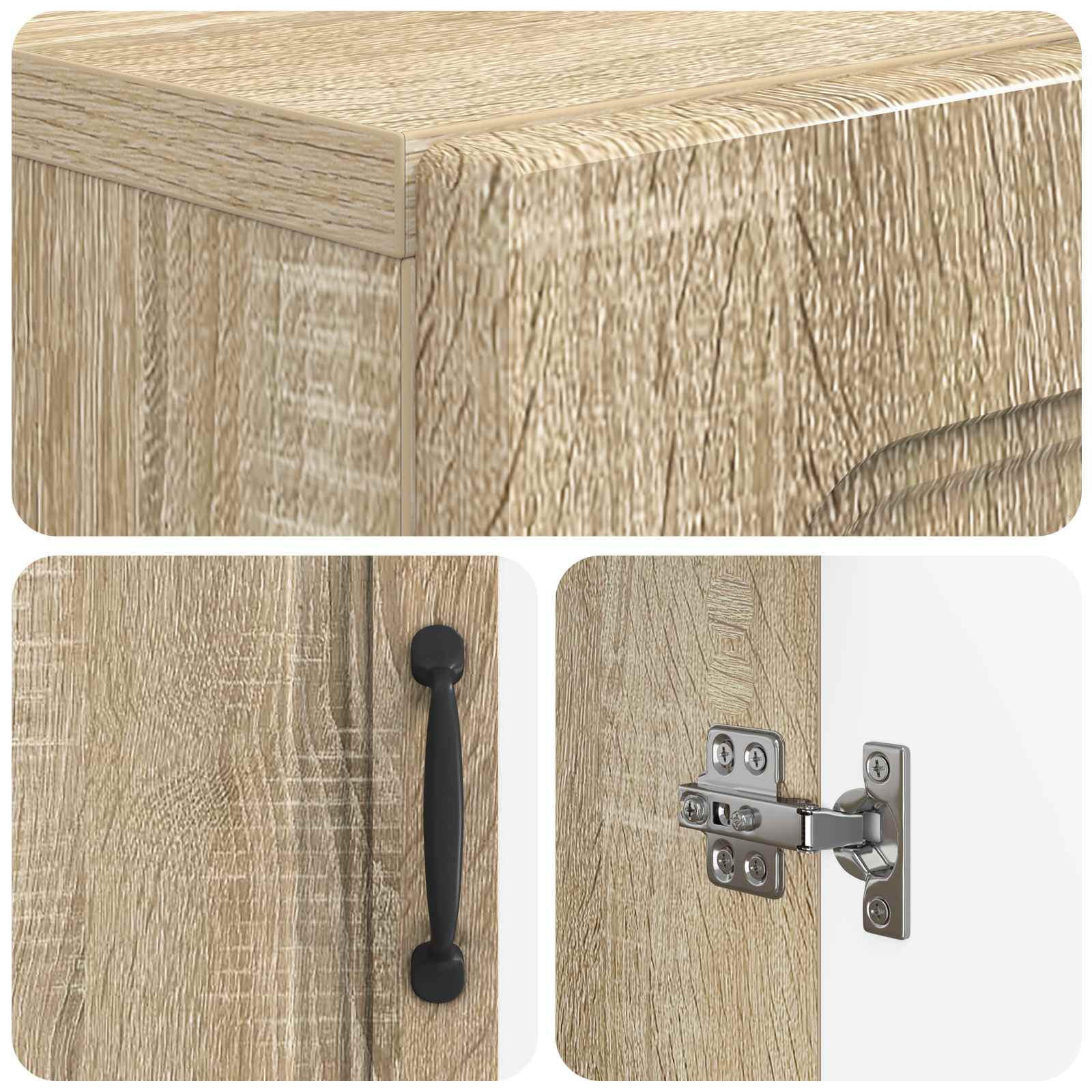 Vonios saugojimo spintelė UTRECHT Sonoma ąžuolas