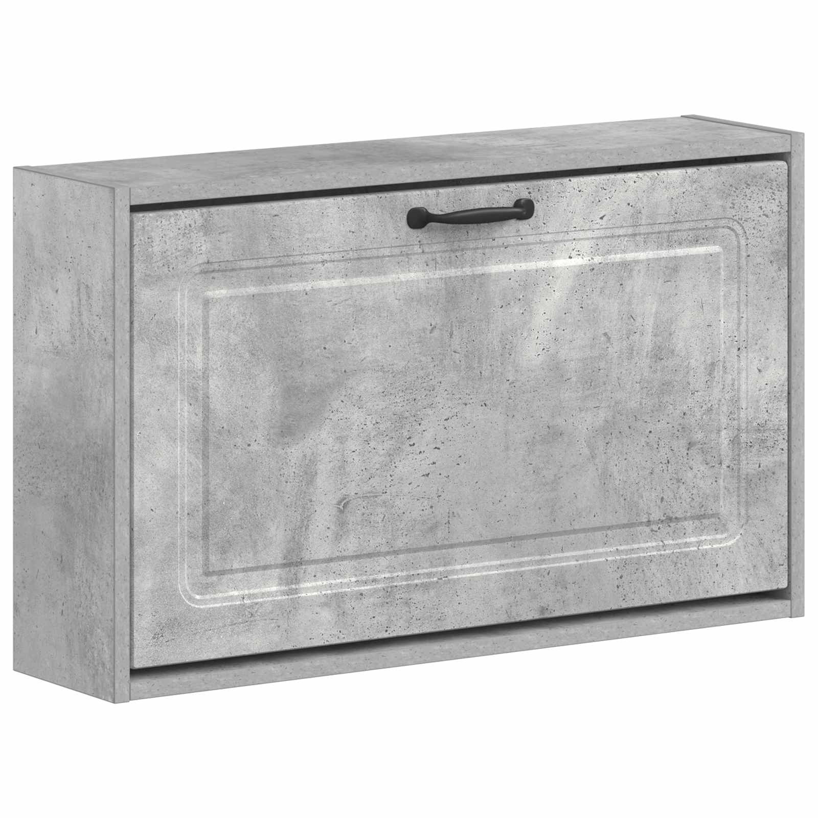 Sieninis batų kabinetas UTRECHT 71 x 17 x 43 cm Betono pilka