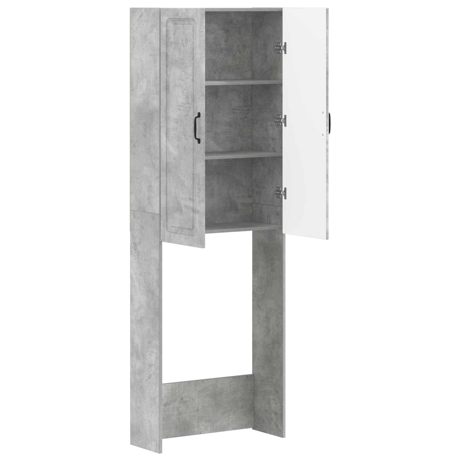 Tualeto spintelė UTRECHT Betono pilka 66 x 25,5 x 190 cm