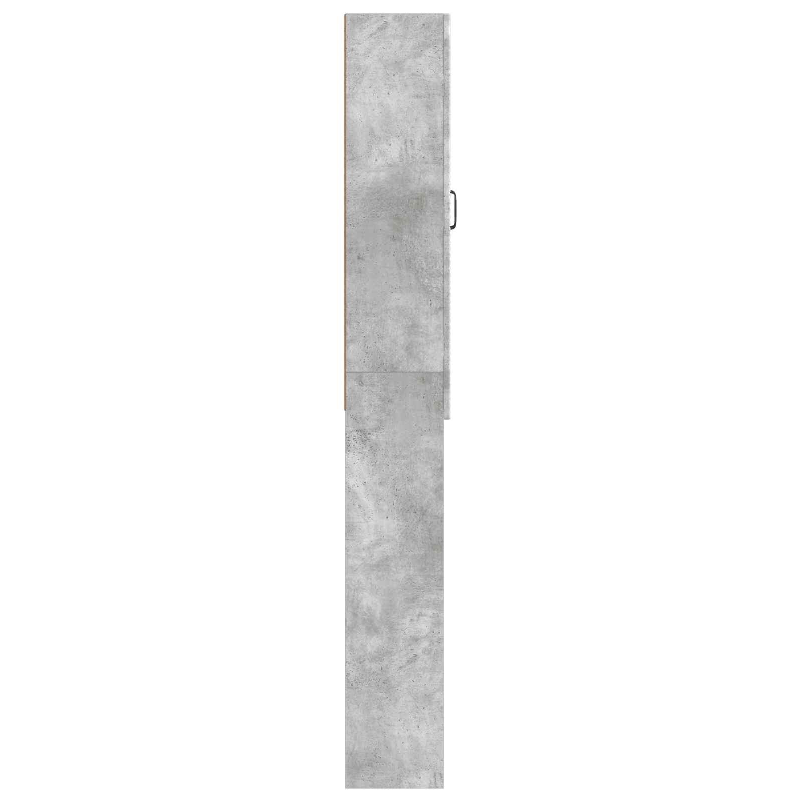 Tualeto spintelė UTRECHT Betono pilka 66 x 25,5 x 190 cm