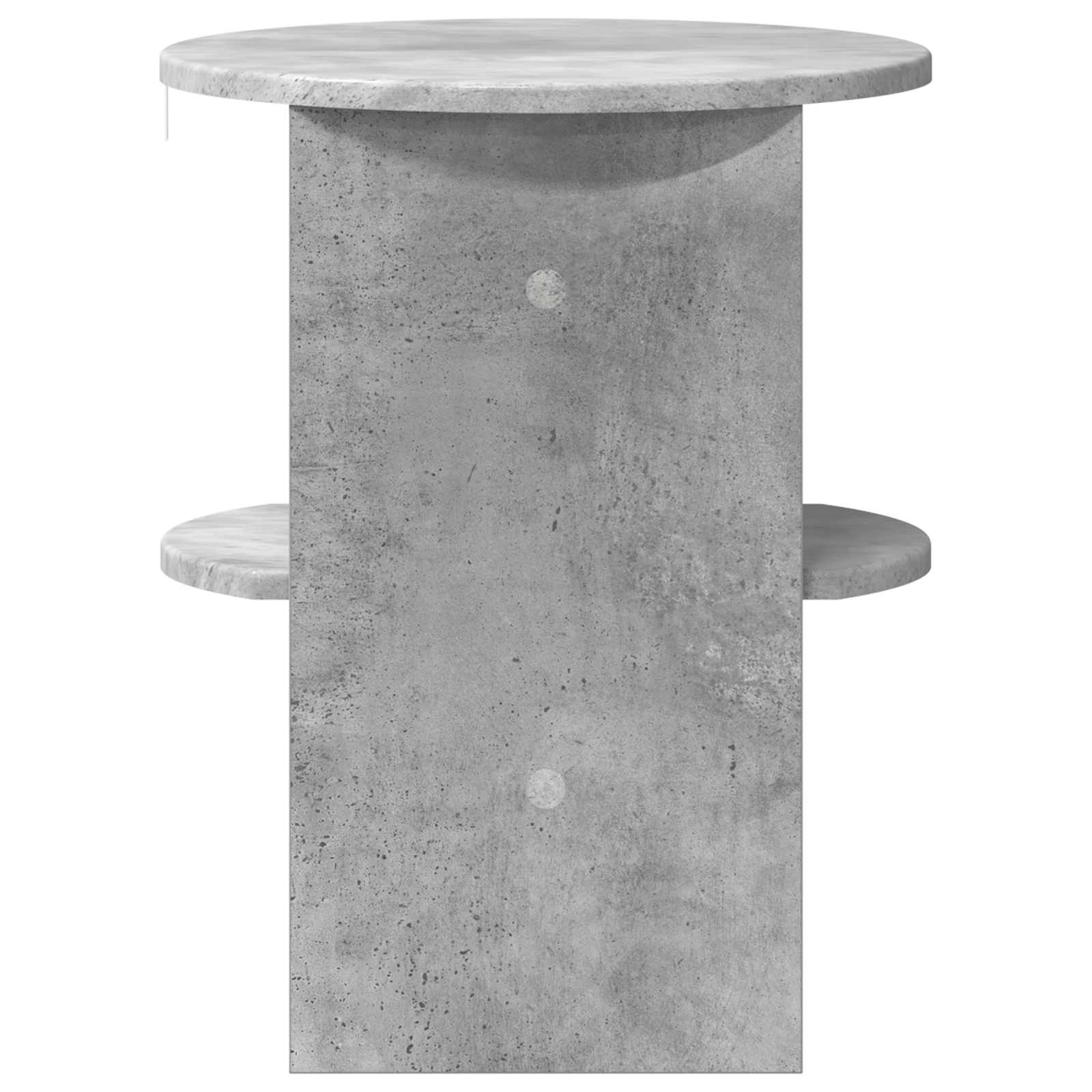 Šoninė spintelė 2 pcs Betono Pilka Ø40 x 50 cm Dirbtinė mediena