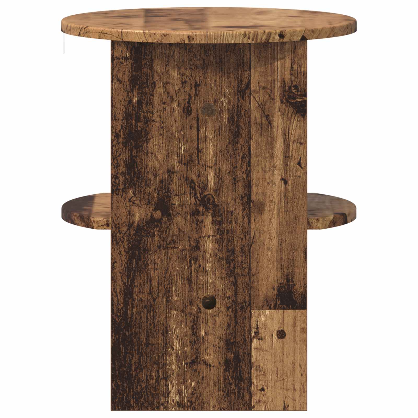 Šoninė spintelė 2 pcs Senas medis Ø40 x 50 cm Dirbtinė mediena