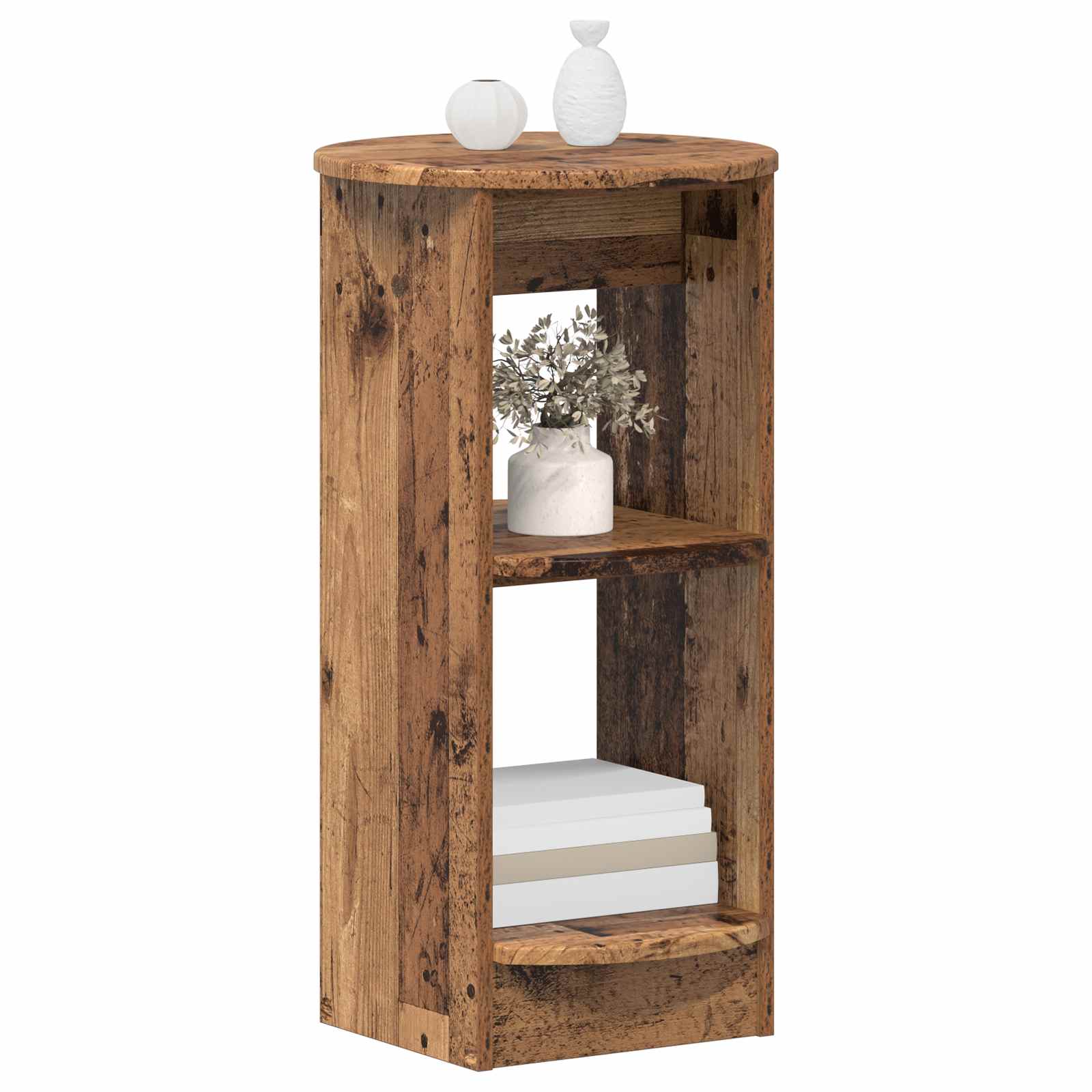 Sānu skapītis Vecs koks 40 x 40 x 75 cm Inženierijas koksne