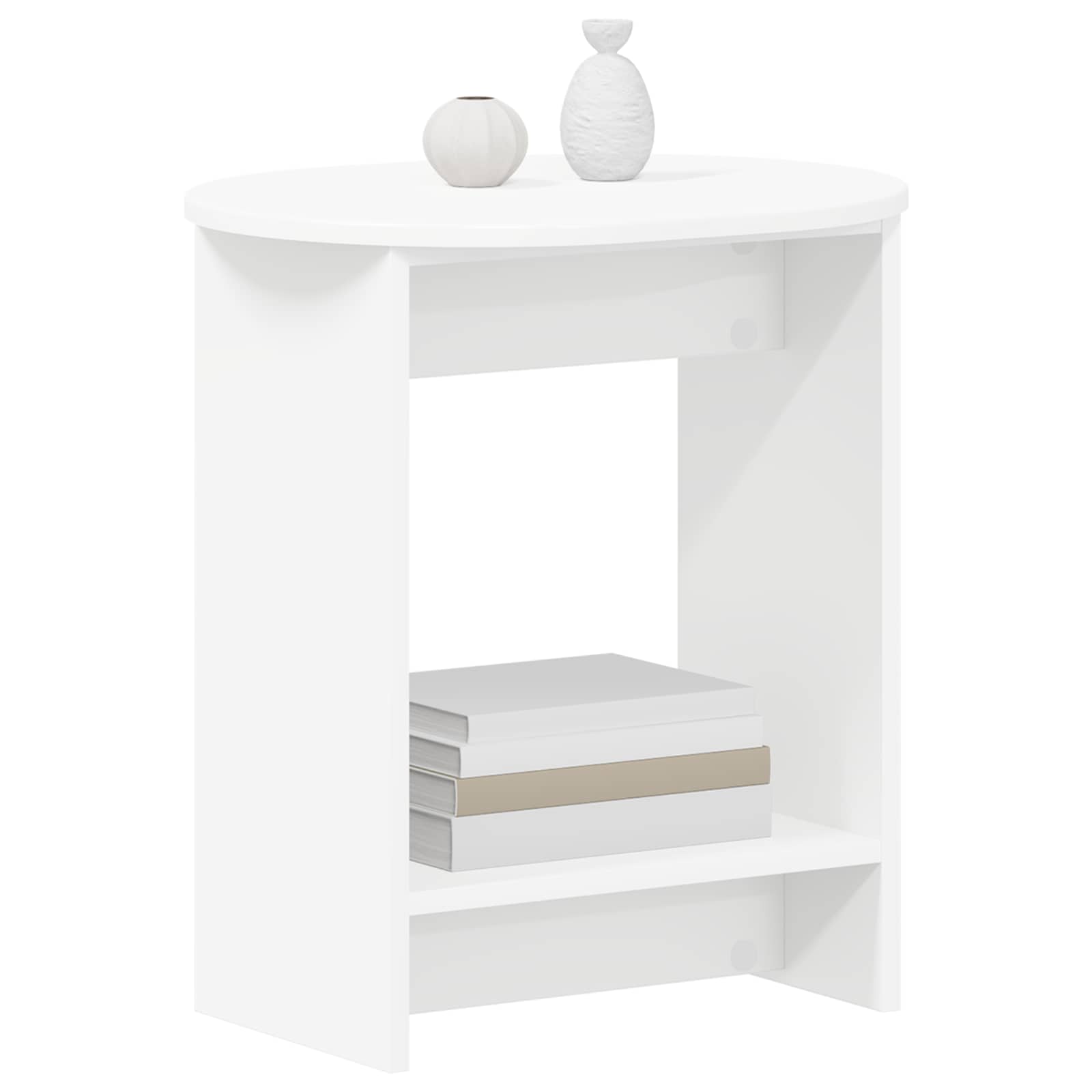 Šoninis stalas Balta 50 x 39,5 x 55 cm Apdirbta mediena