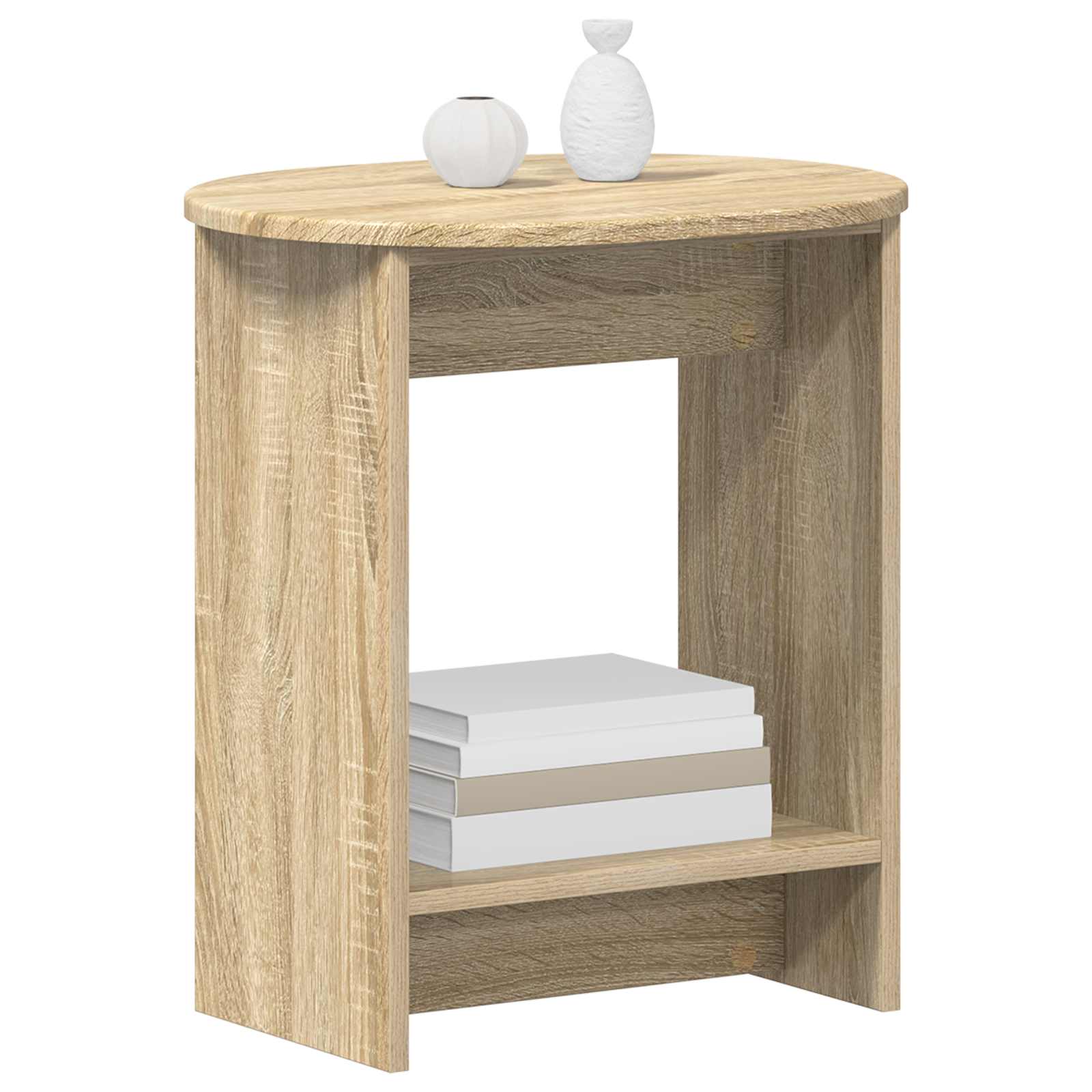 Sānu galds Sonoma ozols 50 x 39,5 x 55 cm