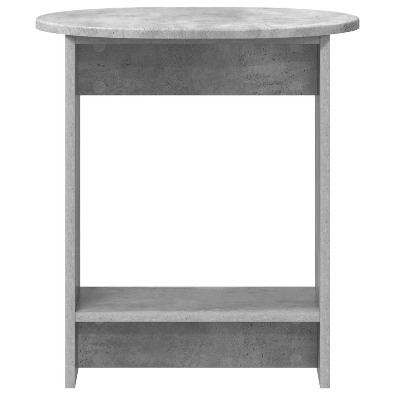Šoninis stalas Betono pilka 50 x 39,5 x 55 cm Apdirbta mediena